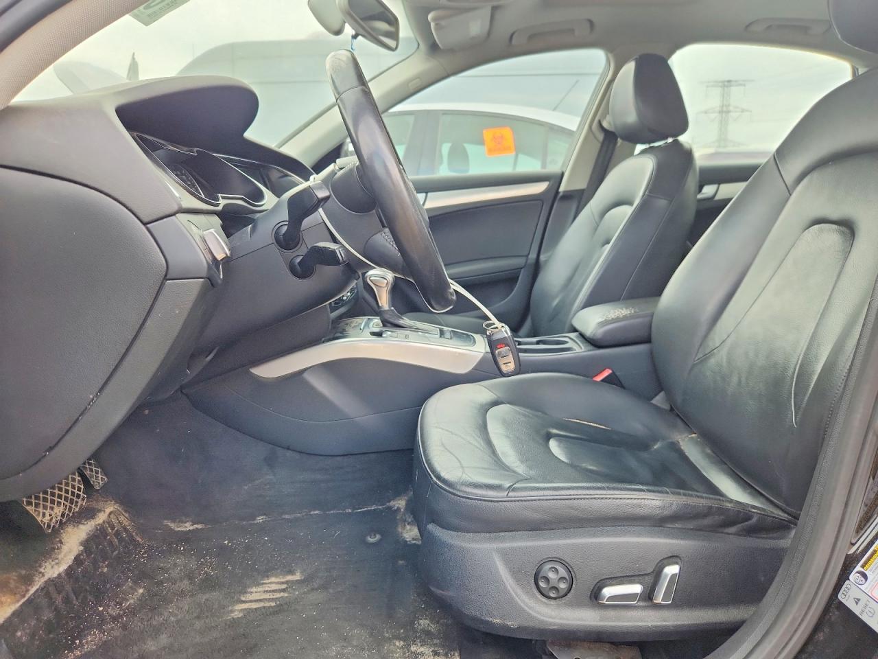 2013 Audi A4 Premium Black vin: WAUBFAFLXDN029378
