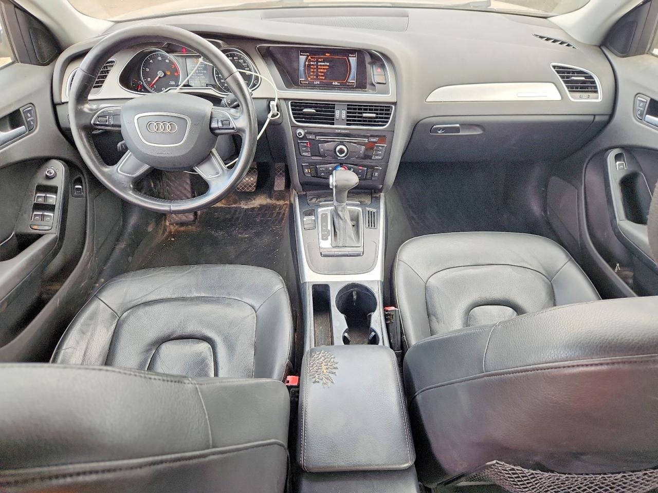 2013 Audi A4 Premium Black vin: WAUBFAFLXDN029378