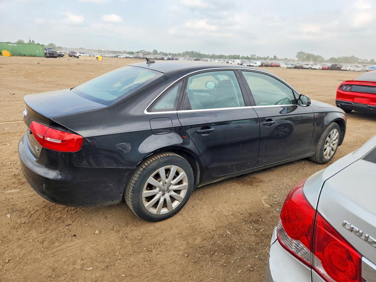 2013 Audi A4 Premium Black vin: WAUBFAFLXDN029378