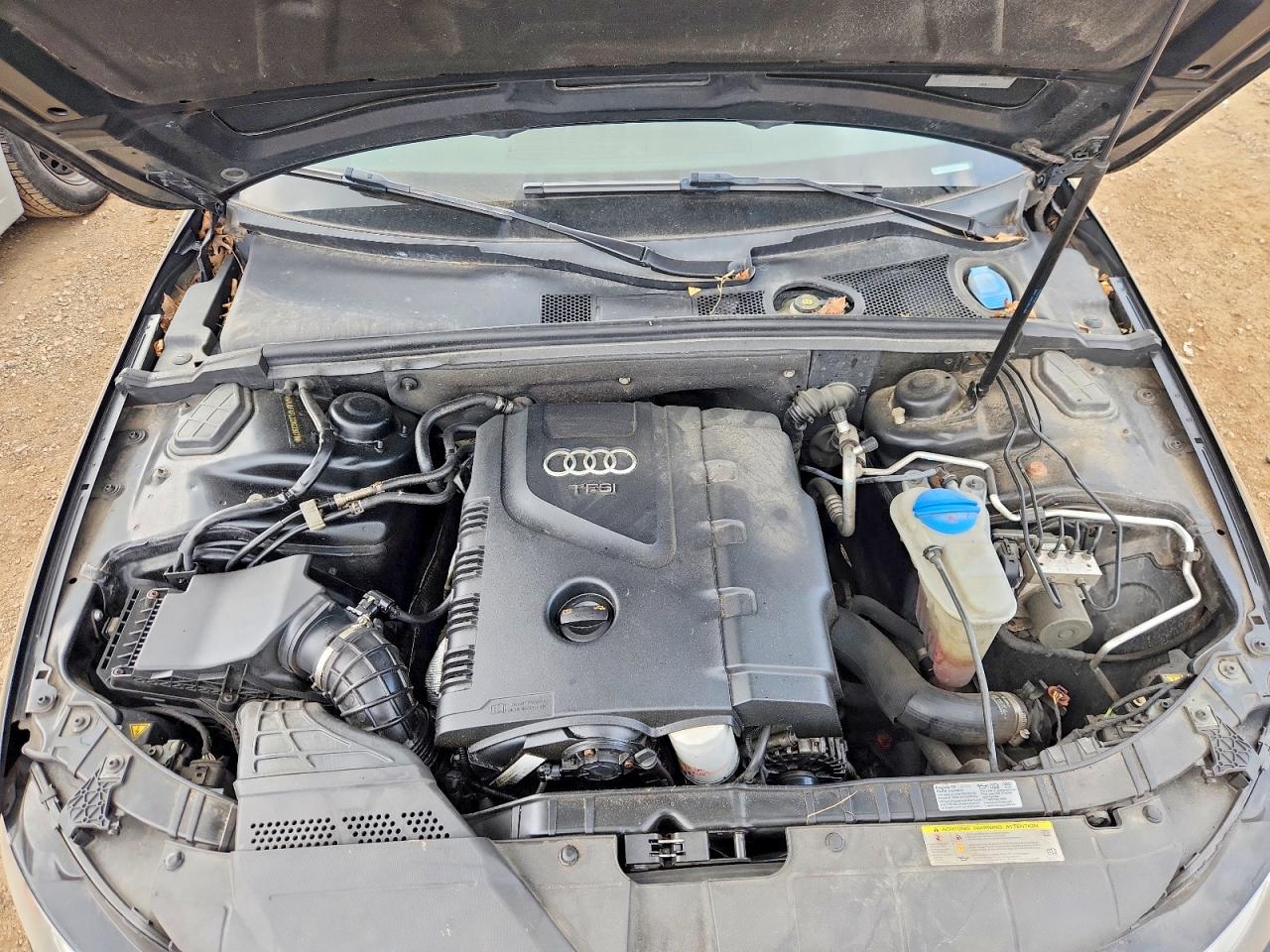 2013 Audi A4 Premium Black vin: WAUBFAFLXDN029378