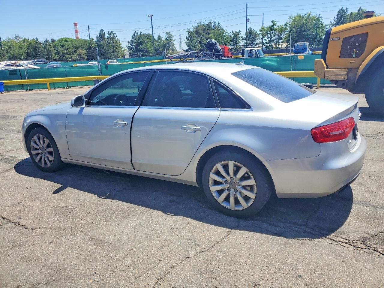 2013 Audi A4 Premium Silver vin: WAUBFAFLXDN035164