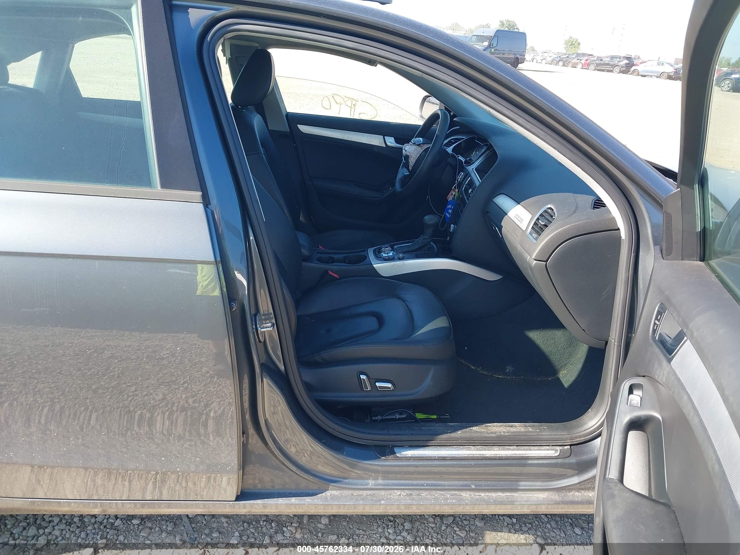 2014 Audi A4 2.0t Premium Gray vin: WAUBFAFLXEN002487