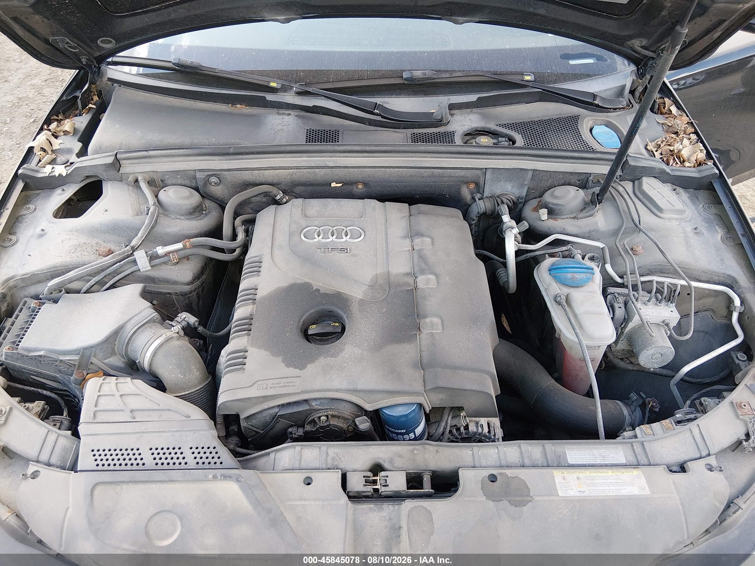 2014 Audi A4 2.0t Premium Black vin: WAUBFAFLXEN010024