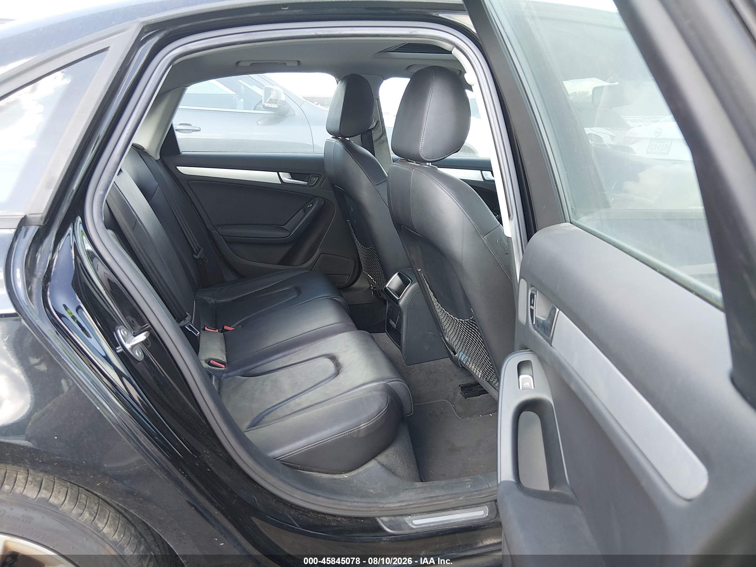 2014 Audi A4 2.0t Premium Black vin: WAUBFAFLXEN010024