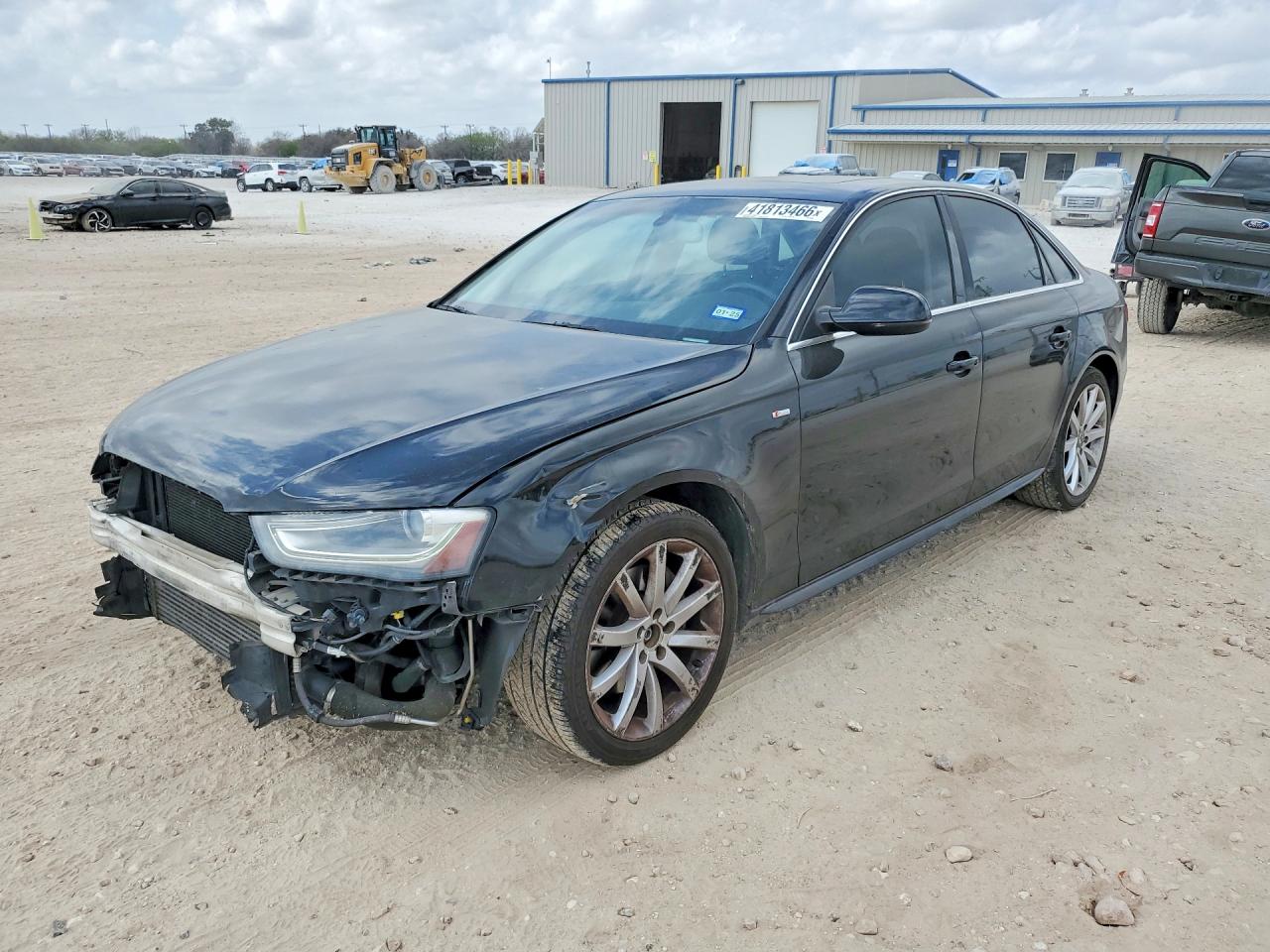 2014 Audi A4 Black vin: WAUBFAFLXEN033903