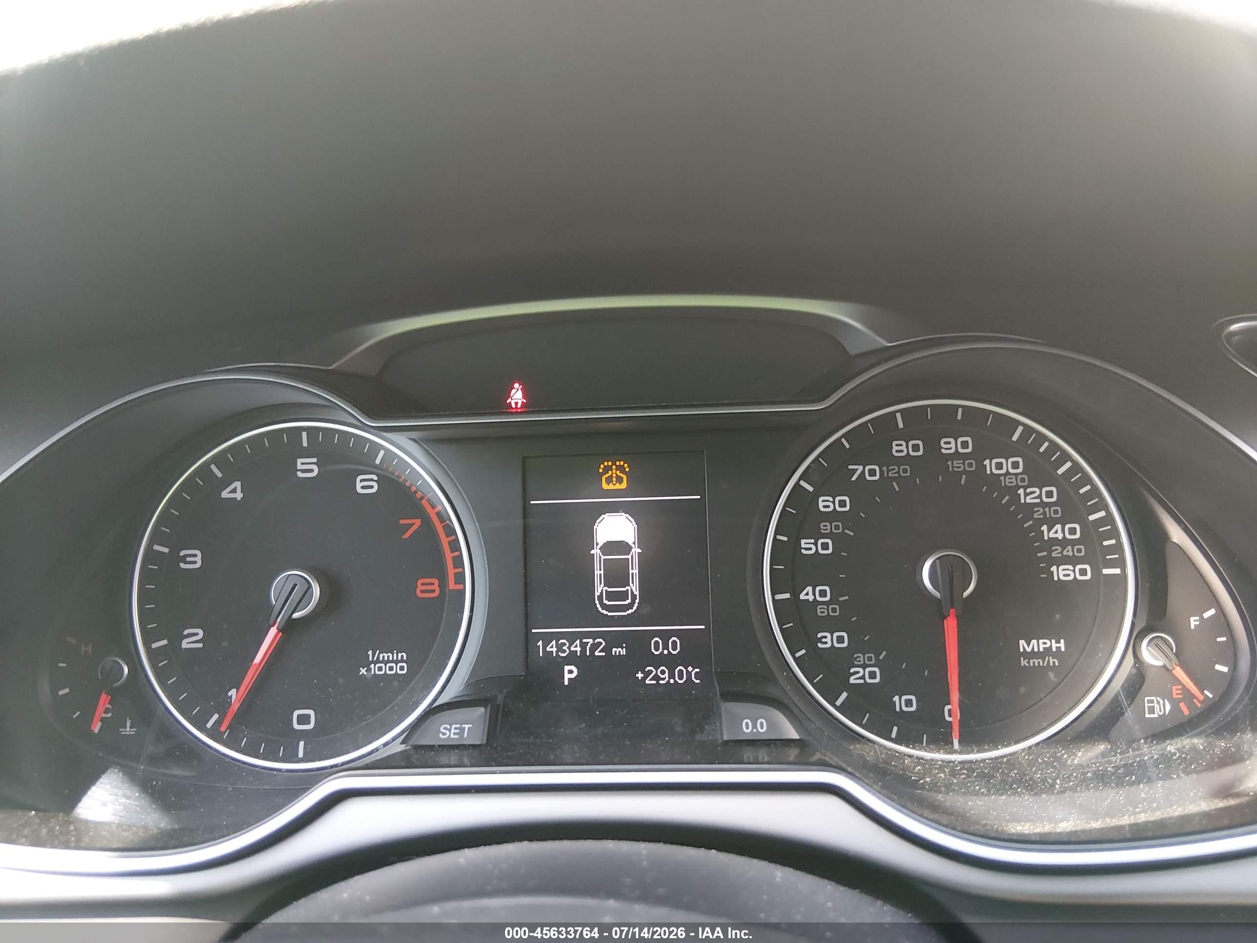 2015 Audi A4 2.0t Premium White vin: WAUBFAFLXFN012311