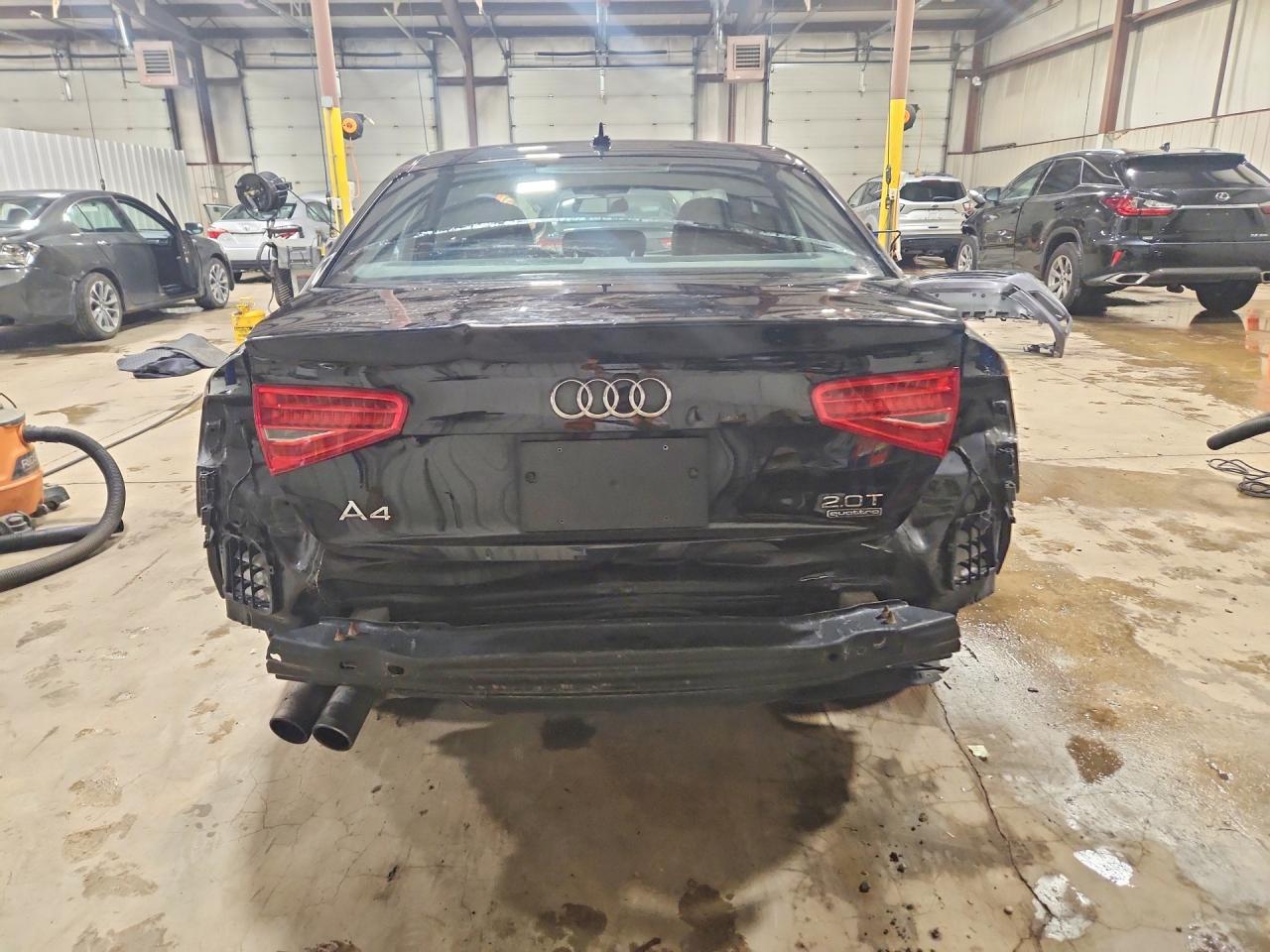 2015 Audi A4 Premium Black vin: WAUBFAFLXFN020523