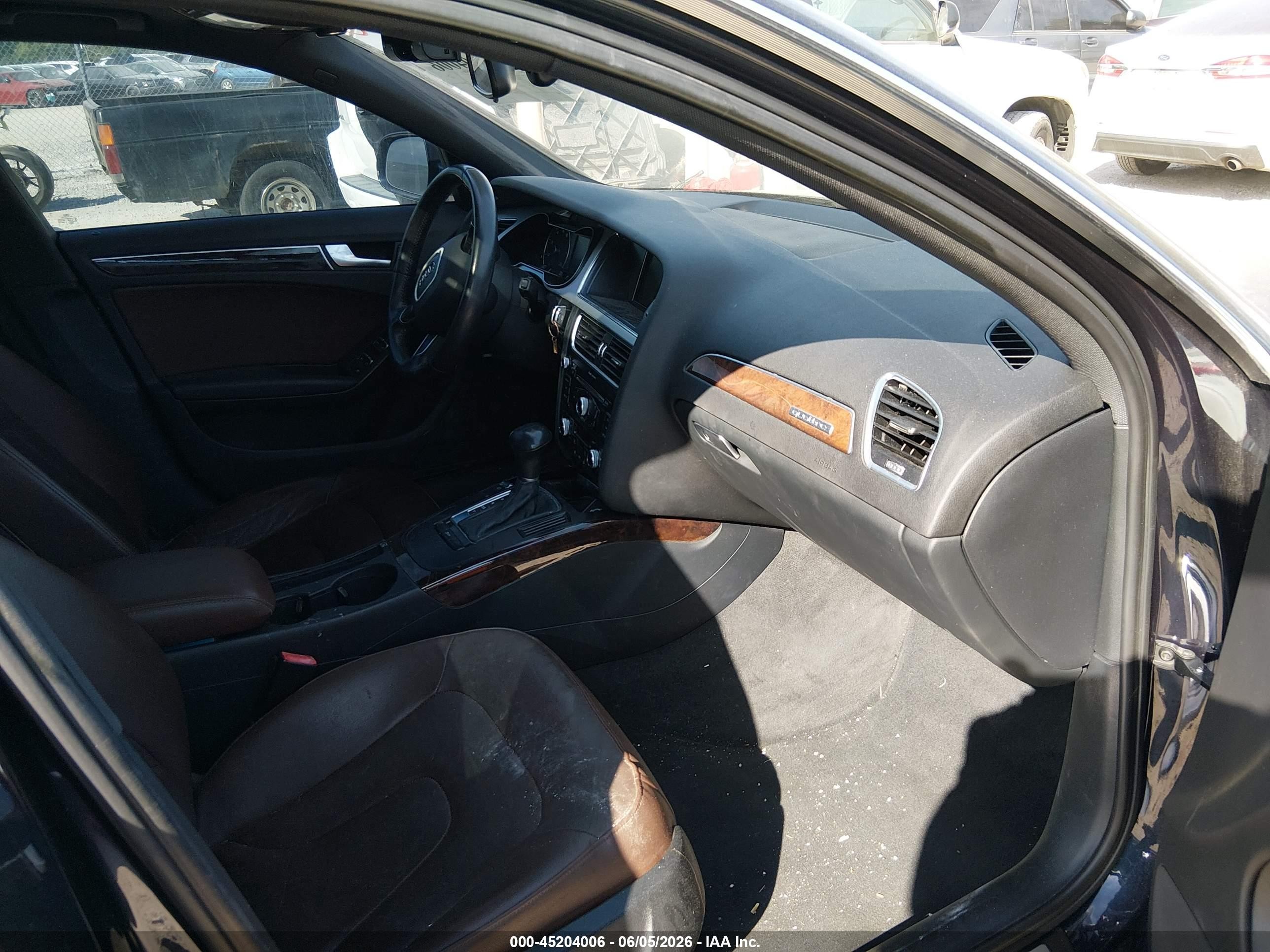 2015 Audi A4 2.0t Premium Black vin: WAUBFAFLXFN043851