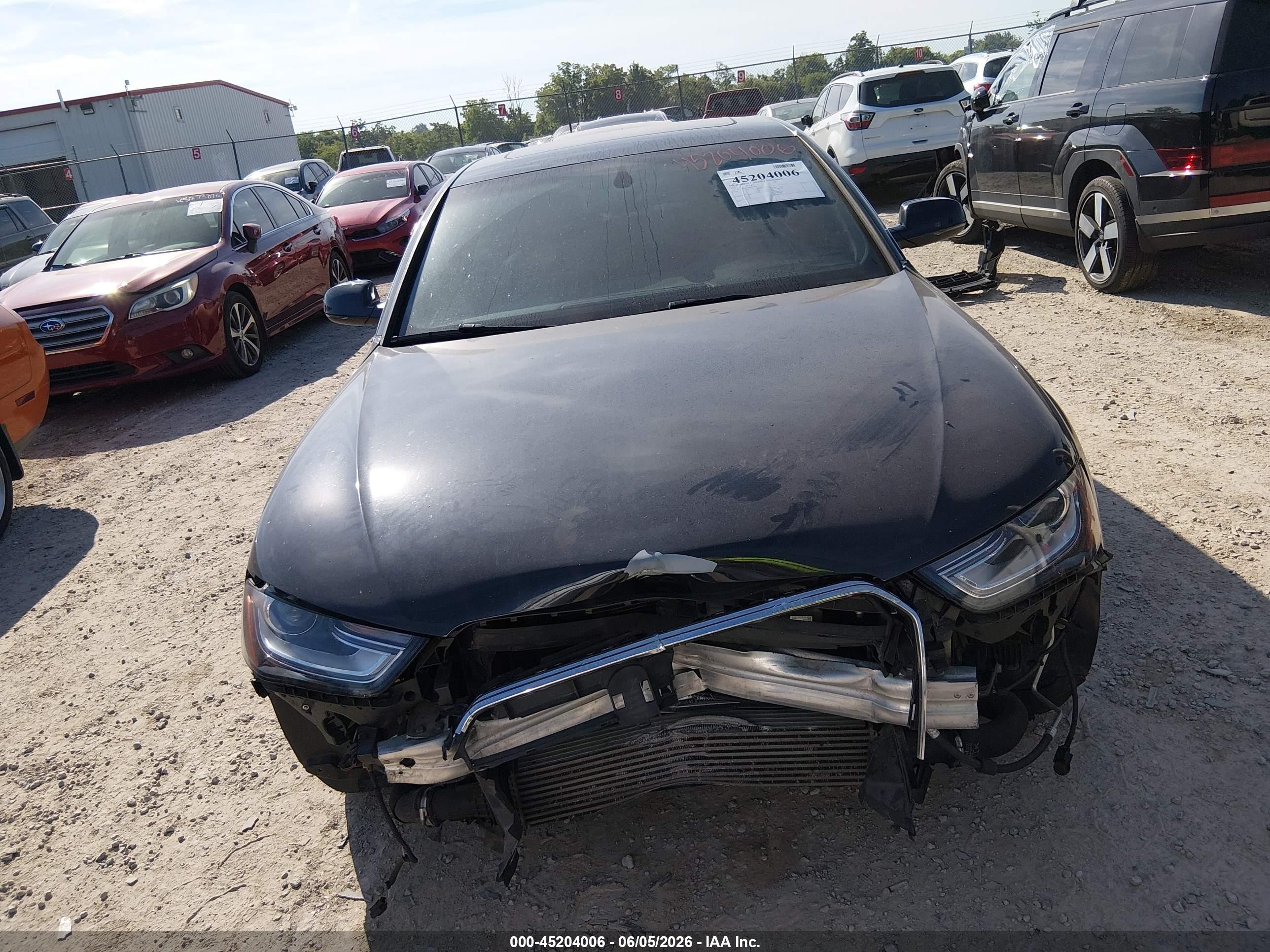 2015 Audi A4 2.0t Premium Black vin: WAUBFAFLXFN043851