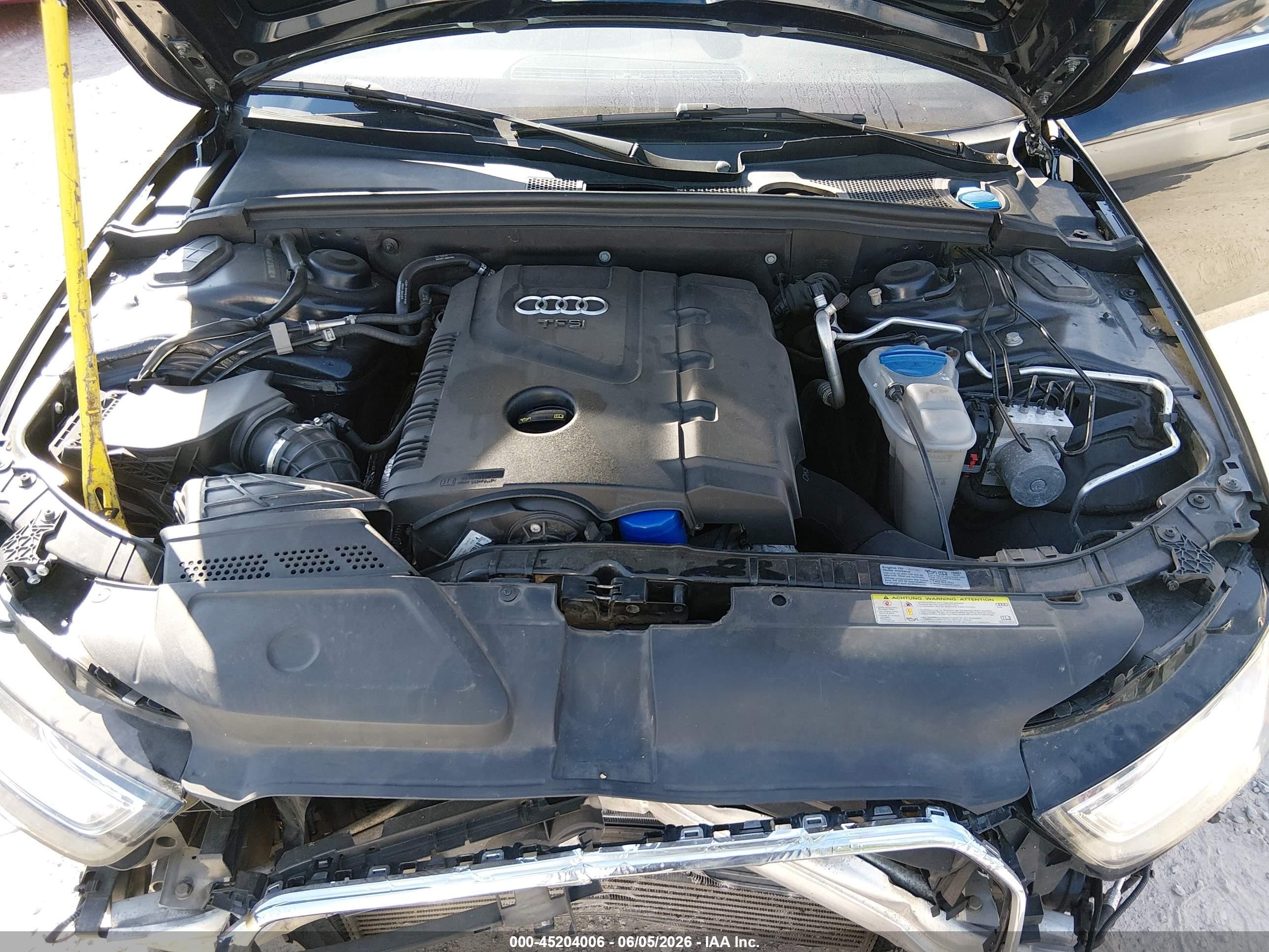 2015 Audi A4 2.0t Premium Black vin: WAUBFAFLXFN043851