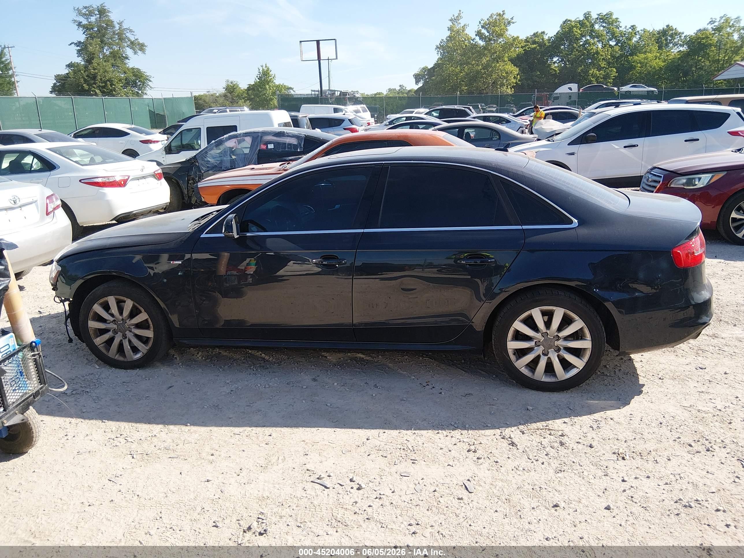2015 Audi A4 2.0t Premium Black vin: WAUBFAFLXFN043851