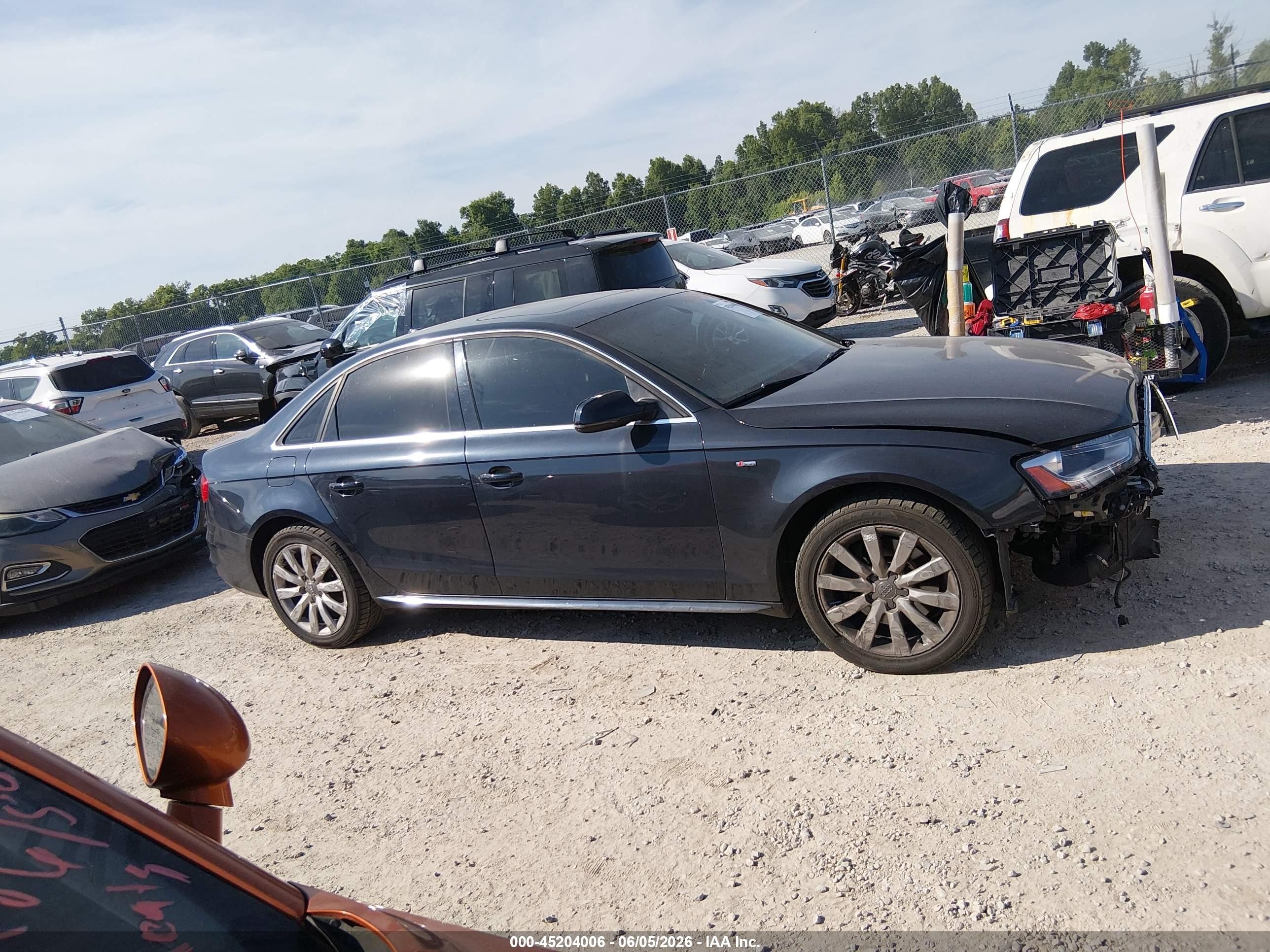 2015 Audi A4 2.0t Premium Black vin: WAUBFAFLXFN043851