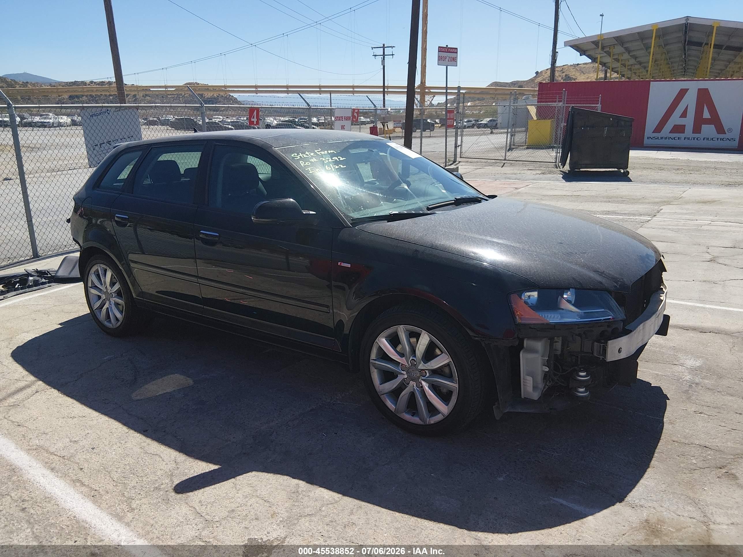 2011 Audi A3 2.0t Premium Black vin: WAUBFAFM8BA079614