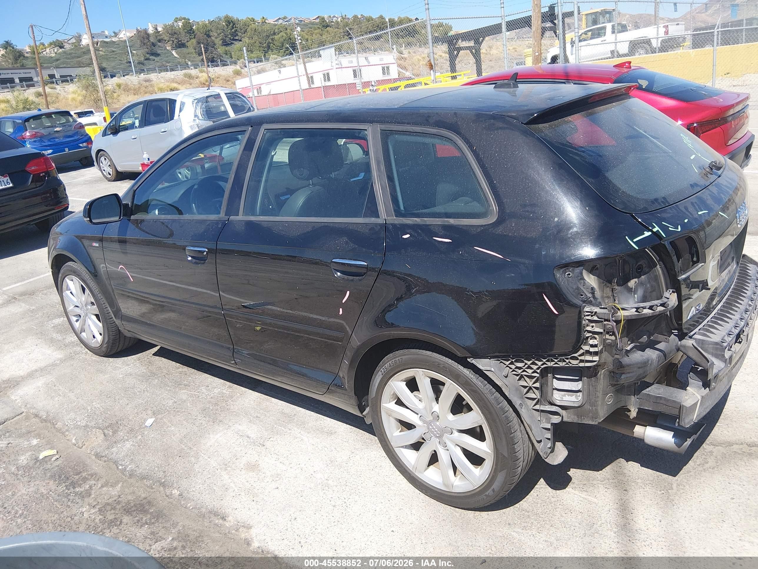 2011 Audi A3 2.0t Premium Black vin: WAUBFAFM8BA079614