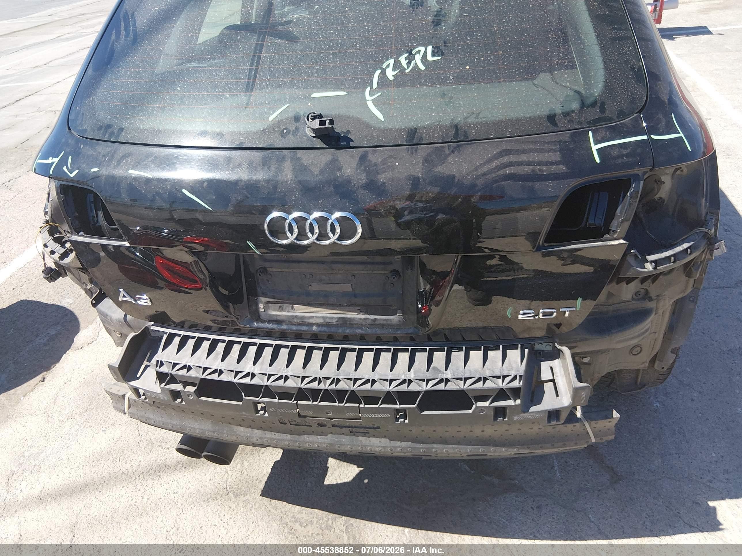 2011 Audi A3 2.0t Premium Black vin: WAUBFAFM8BA079614