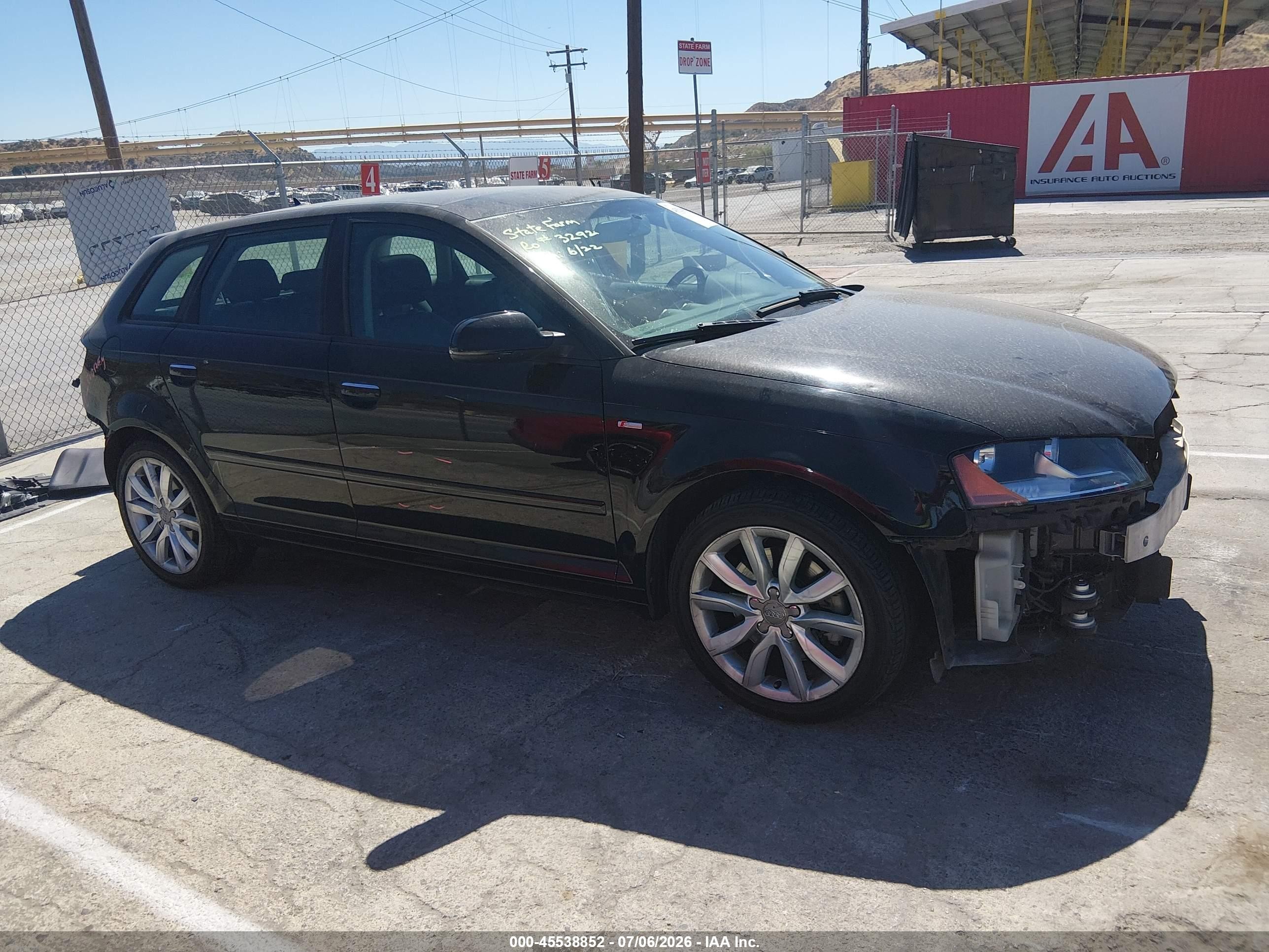 2011 Audi A3 2.0t Premium Black vin: WAUBFAFM8BA079614