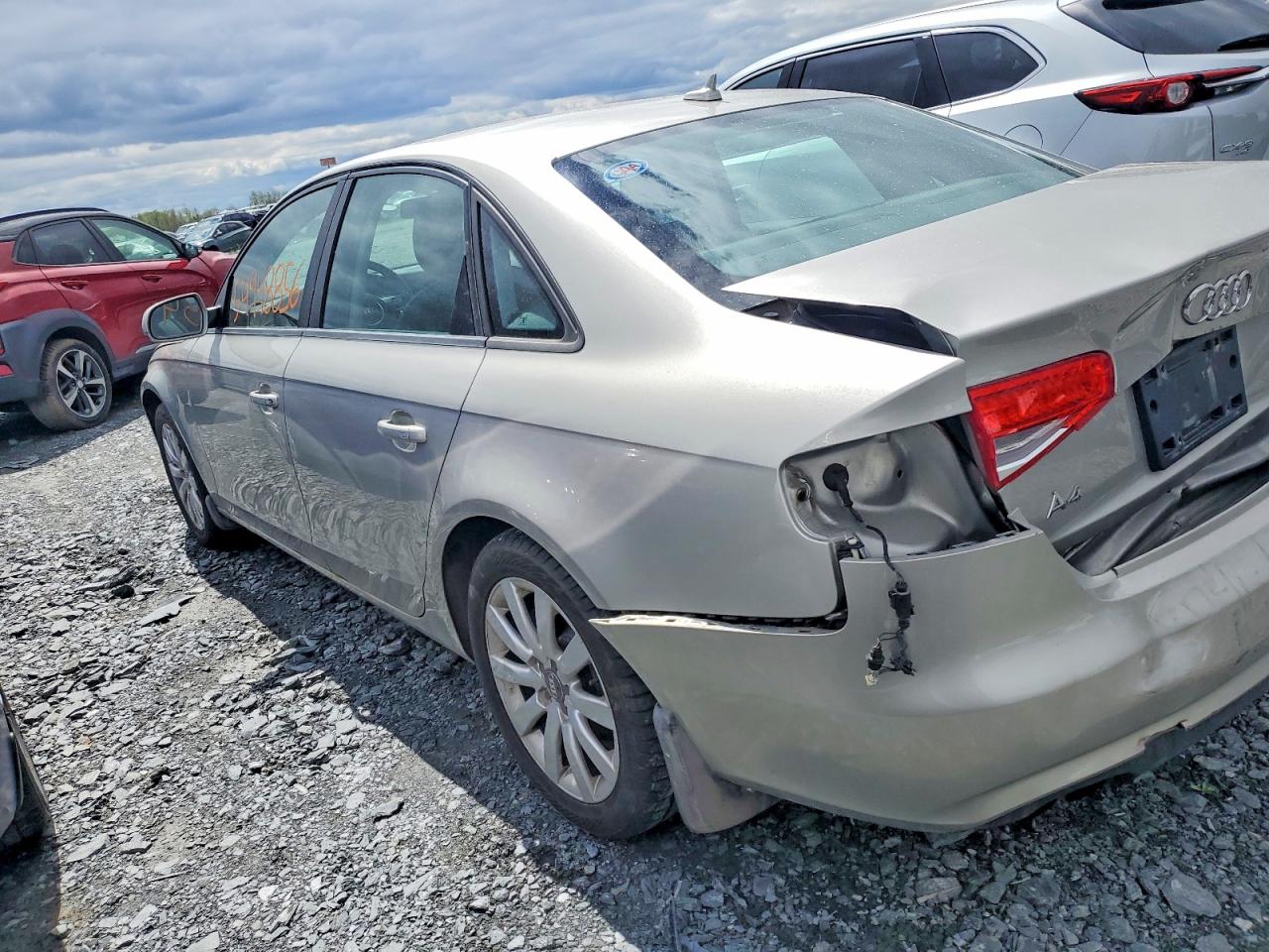 2013 Audi A4 Premium Silver vin: WAUBFCFL0DN014139