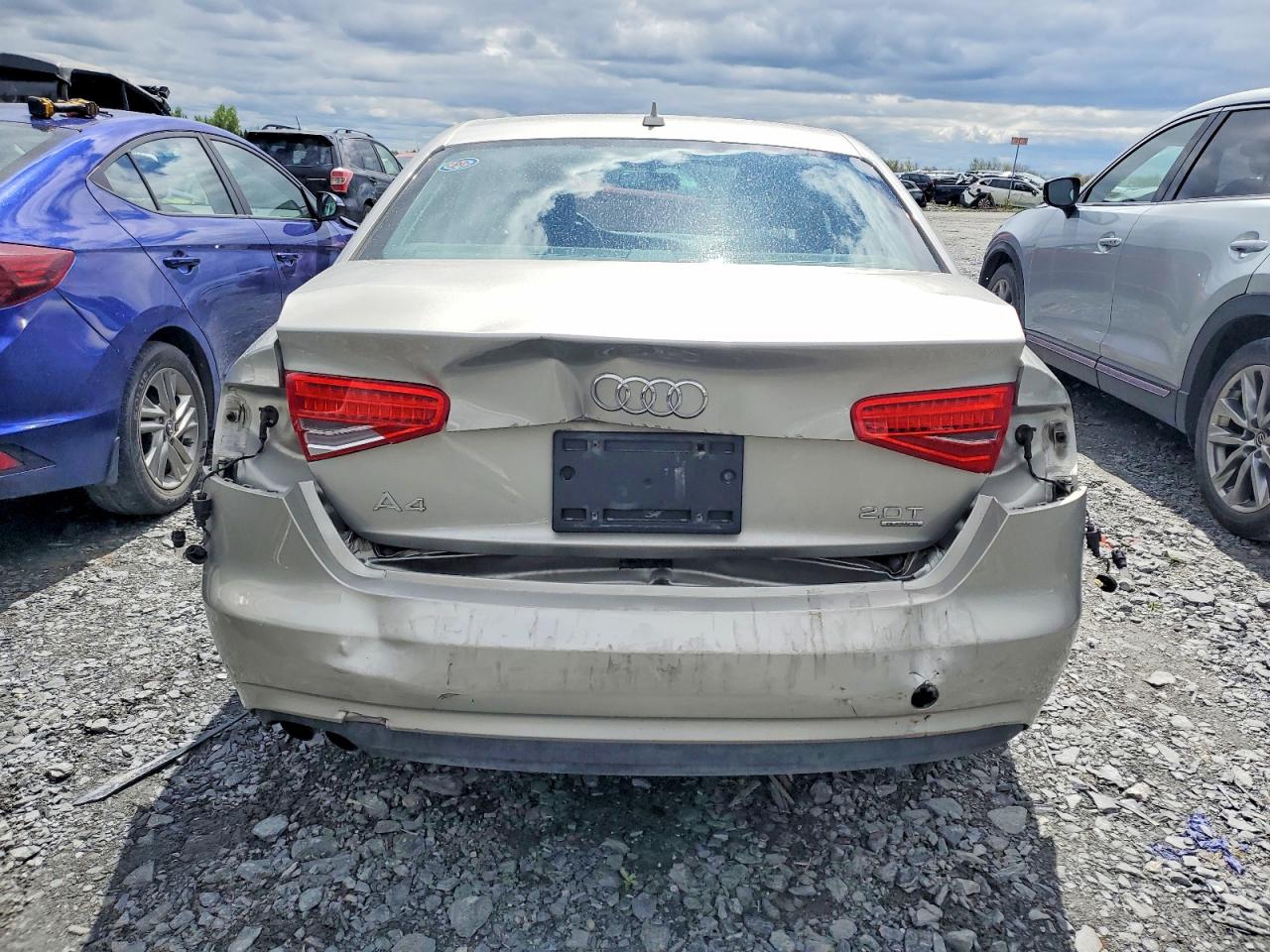 2013 Audi A4 Premium Silver vin: WAUBFCFL0DN014139