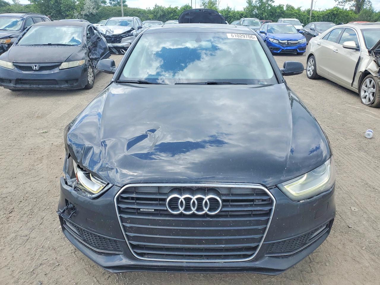 2015 Audi A4 Premium Black vin: WAUBFCFL0FN002284