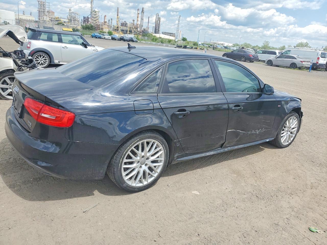 2015 Audi A4 Premium Black vin: WAUBFCFL0FN002284