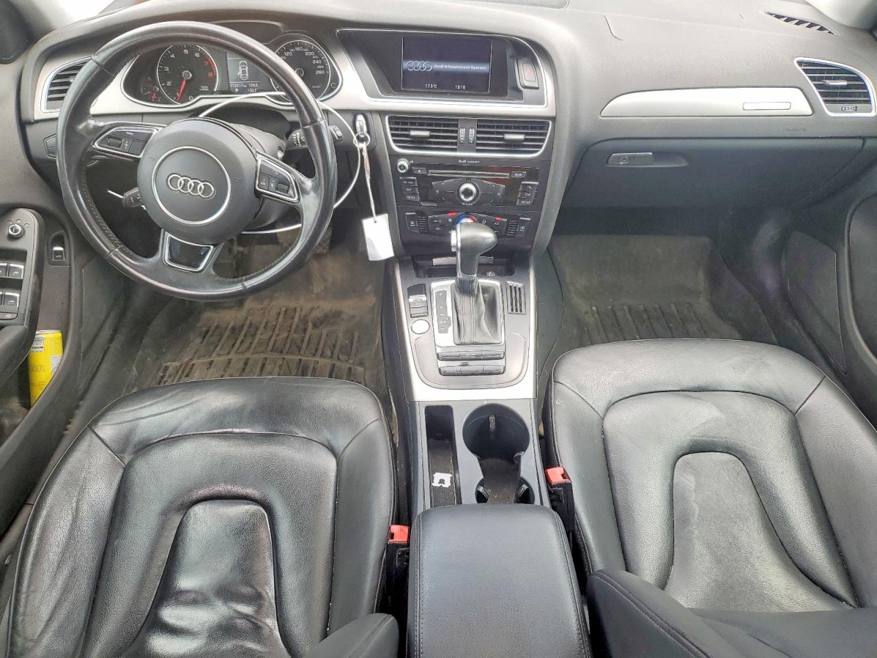 2015 Audi A4 Premium Black vin: WAUBFCFL0FN002284