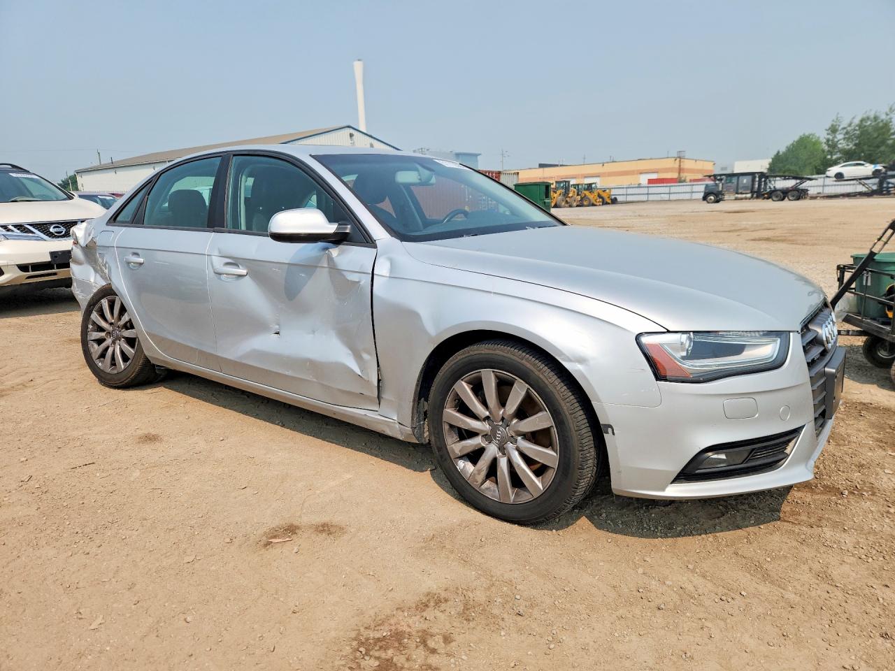 2013 Audi A4 Premium Silver vin: WAUBFCFL1DN021097
