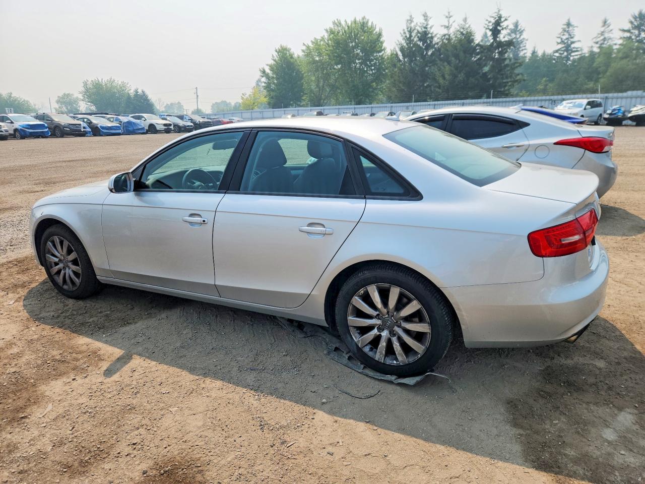 2013 Audi A4 Premium Silver vin: WAUBFCFL1DN021097