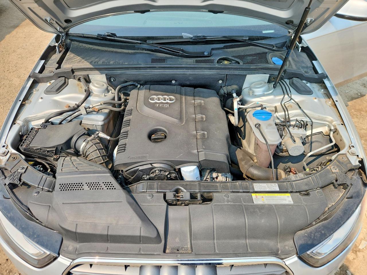 2013 Audi A4 Premium Silver vin: WAUBFCFL1DN021097