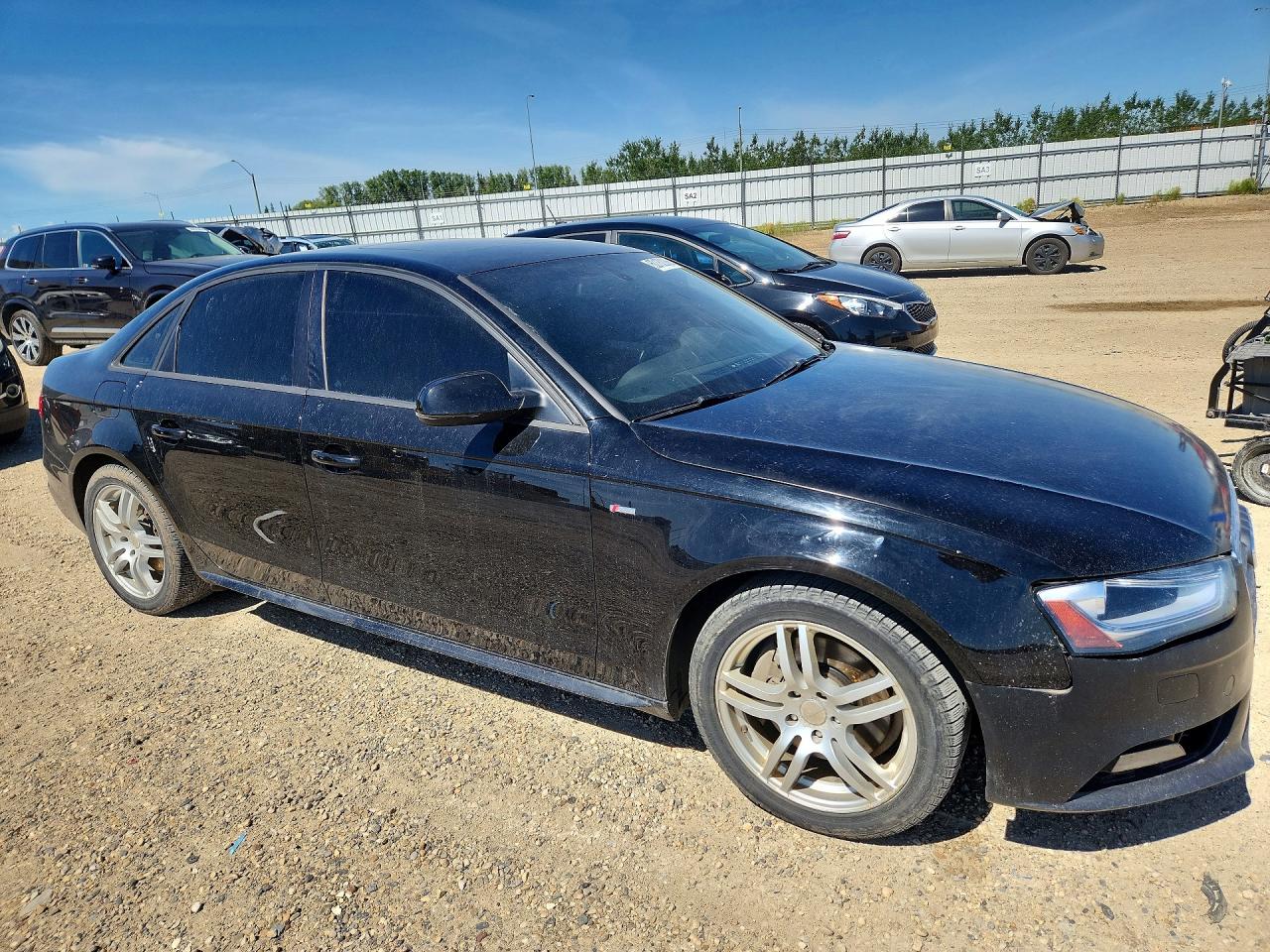 2015 Audi A4 Premium Black vin: WAUBFCFL1FN031163
