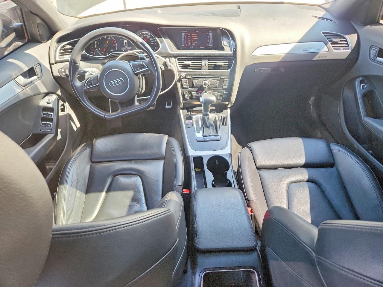 2015 Audi A4 Premium Black vin: WAUBFCFL1FN031163