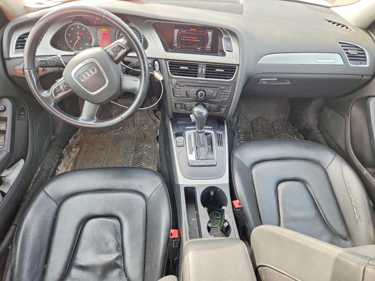 2012 Audi A4 Premium White vin: WAUBFCFL4CN016782