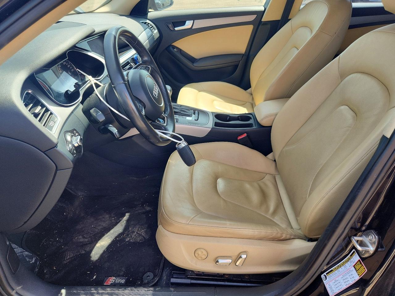 2014 Audi A4 Premium Black vin: WAUBFCFL7EN001812