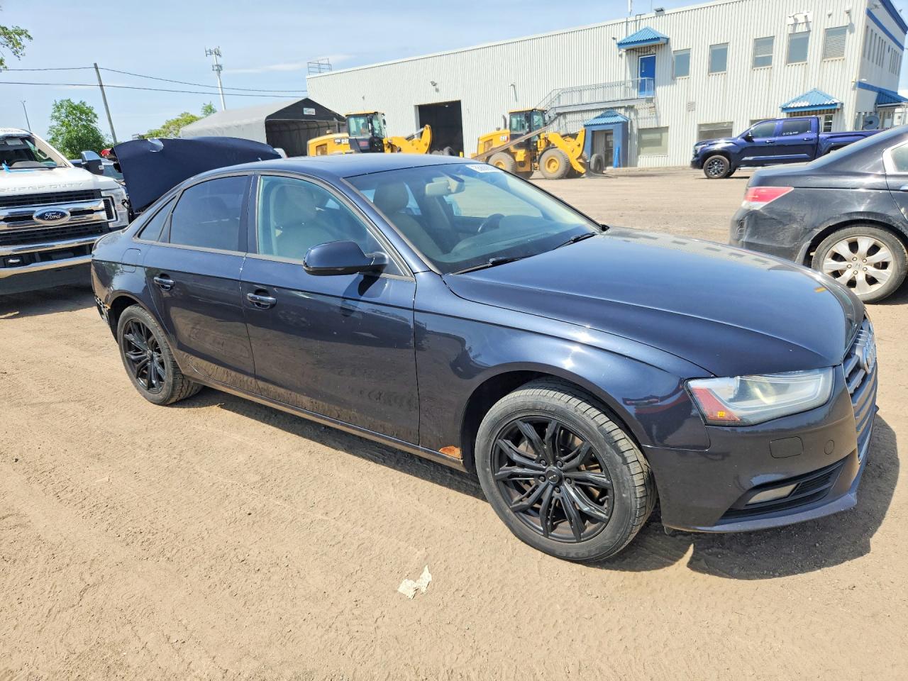 2014 Audi A4 Premium Black vin: WAUBFCFL7EN001812