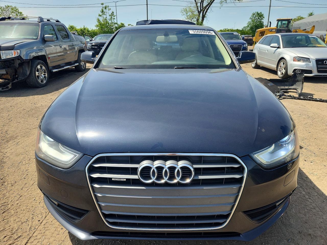 2014 Audi A4 Premium Black vin: WAUBFCFL7EN001812