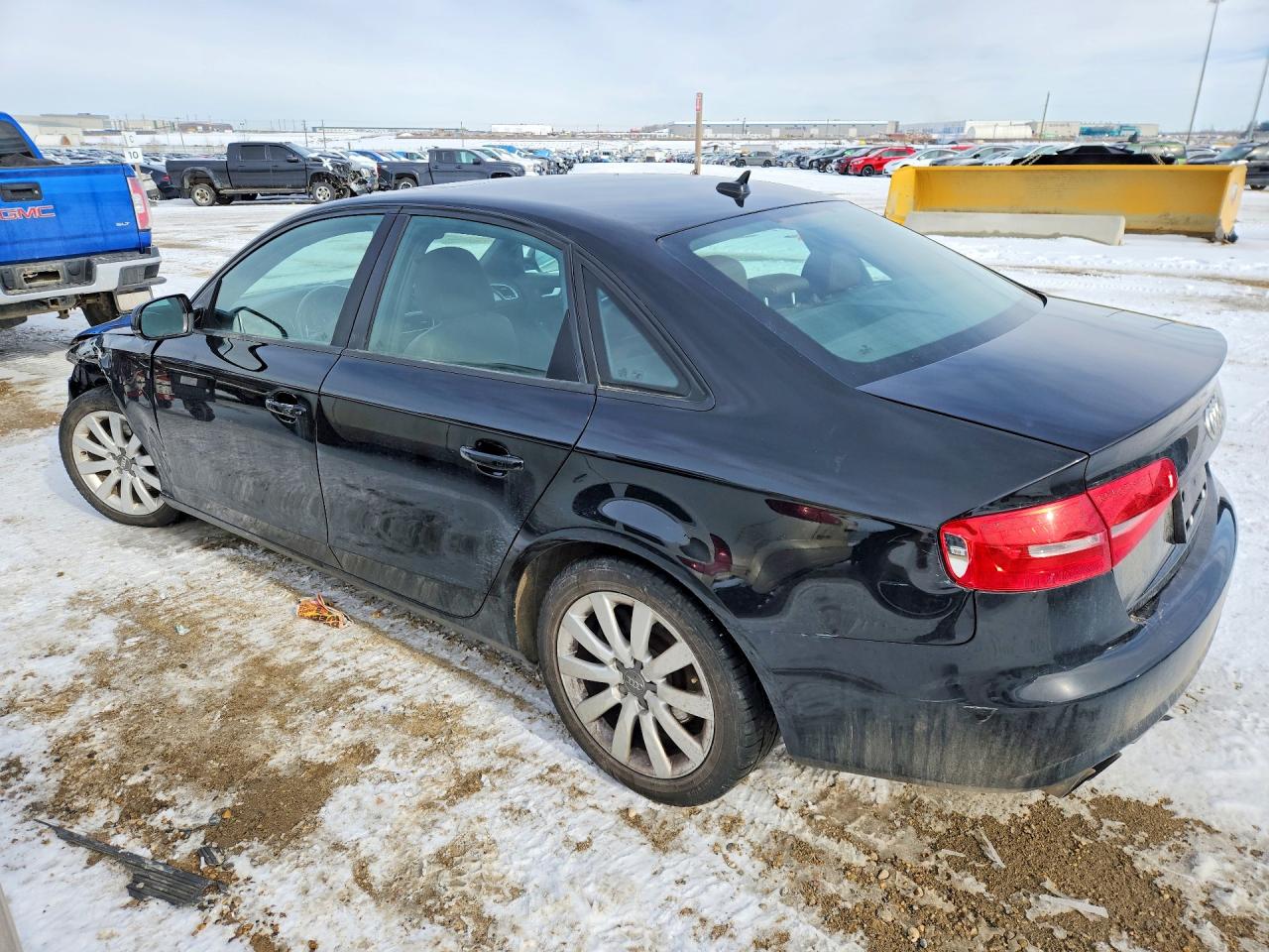 2014 Audi A4 Premium Black vin: WAUBFCFL9EN010236