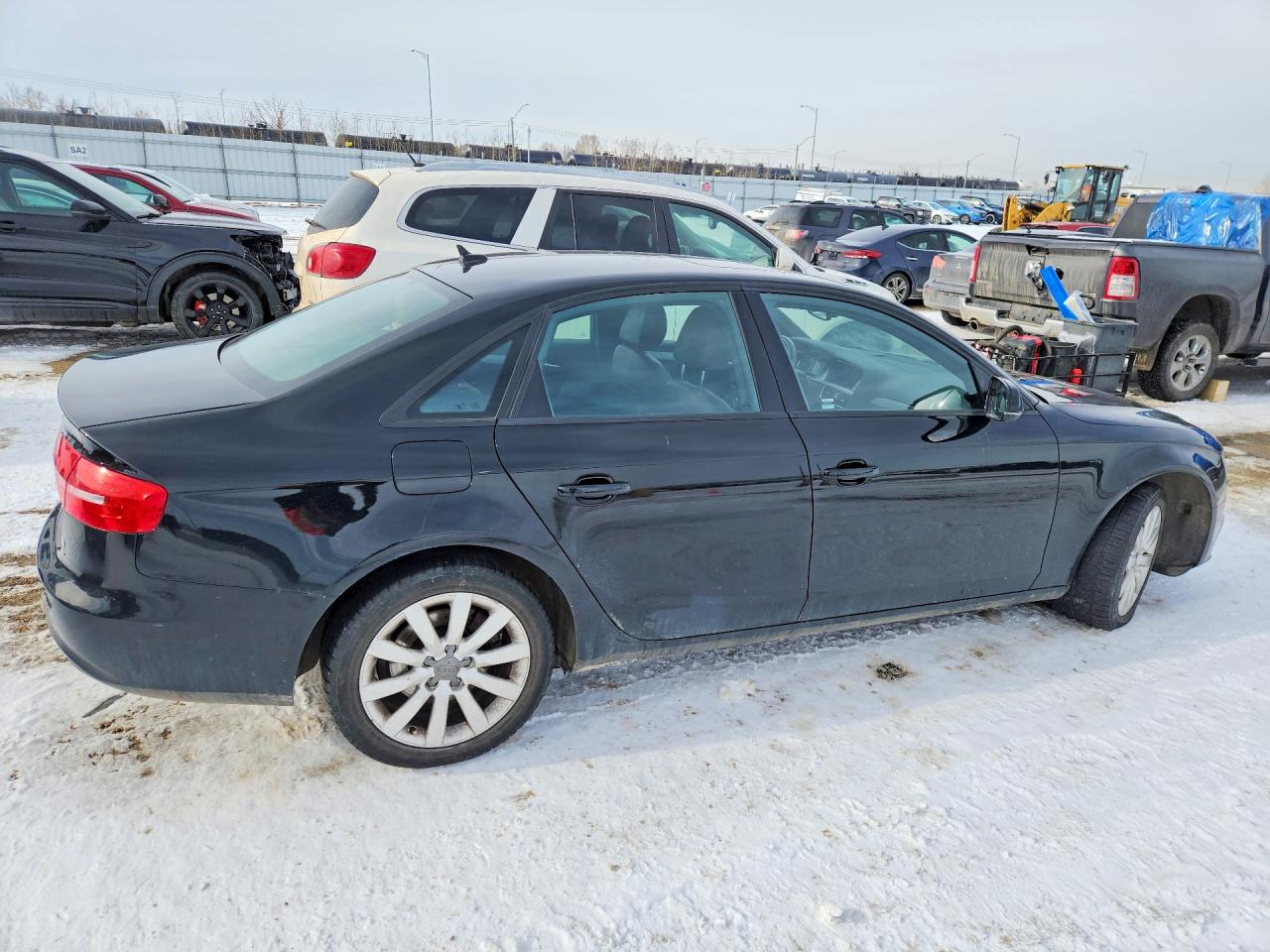 2014 Audi A4 Premium Black vin: WAUBFCFL9EN010236