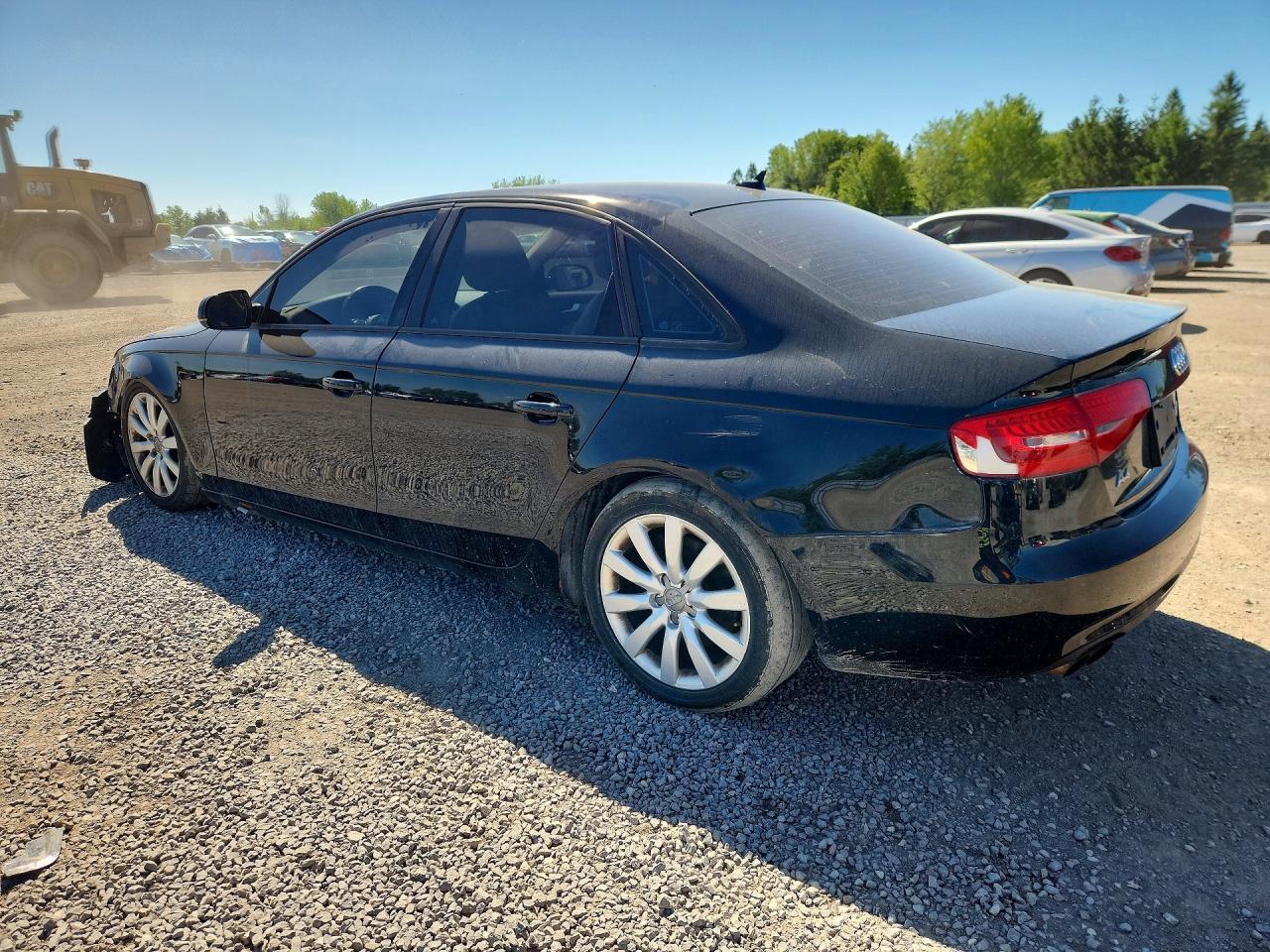 2013 Audi A4 Premium Черный vin: WAUBFCFLXDN014245