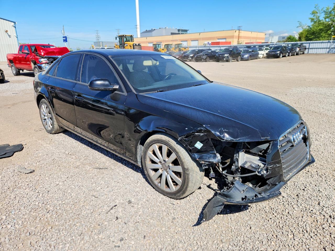 2013 Audi A4 Premium Черный vin: WAUBFCFLXDN014245