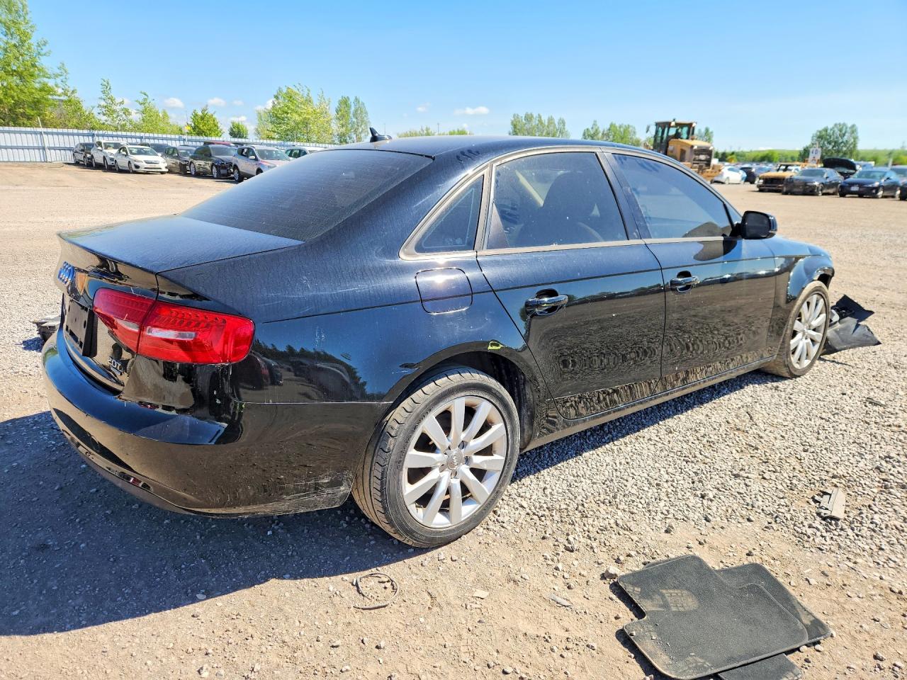 2013 Audi A4 Premium Черный vin: WAUBFCFLXDN014245