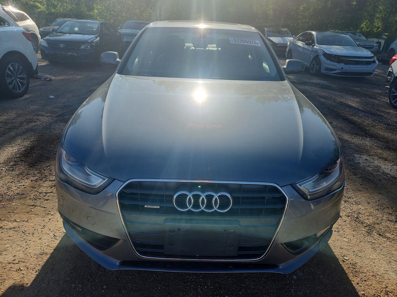 2013 Audi A4 Premium Gray vin: WAUBFCFLXDN033751