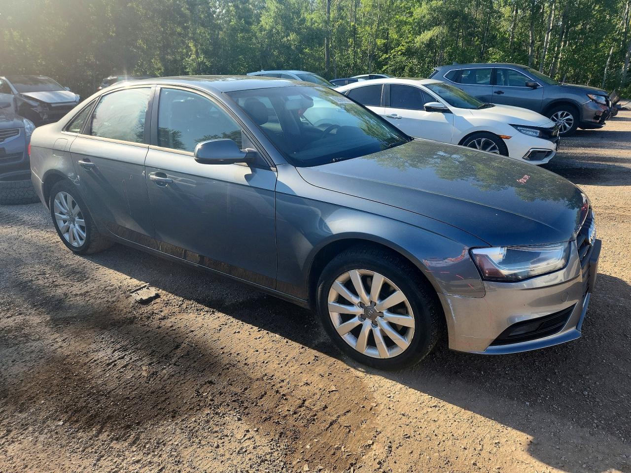 2013 Audi A4 Premium Gray vin: WAUBFCFLXDN033751