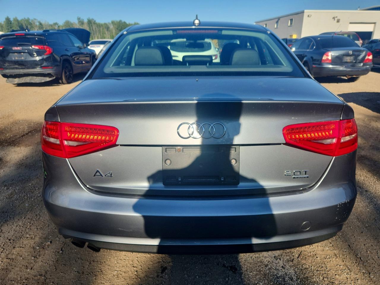 2013 Audi A4 Premium Gray vin: WAUBFCFLXDN033751