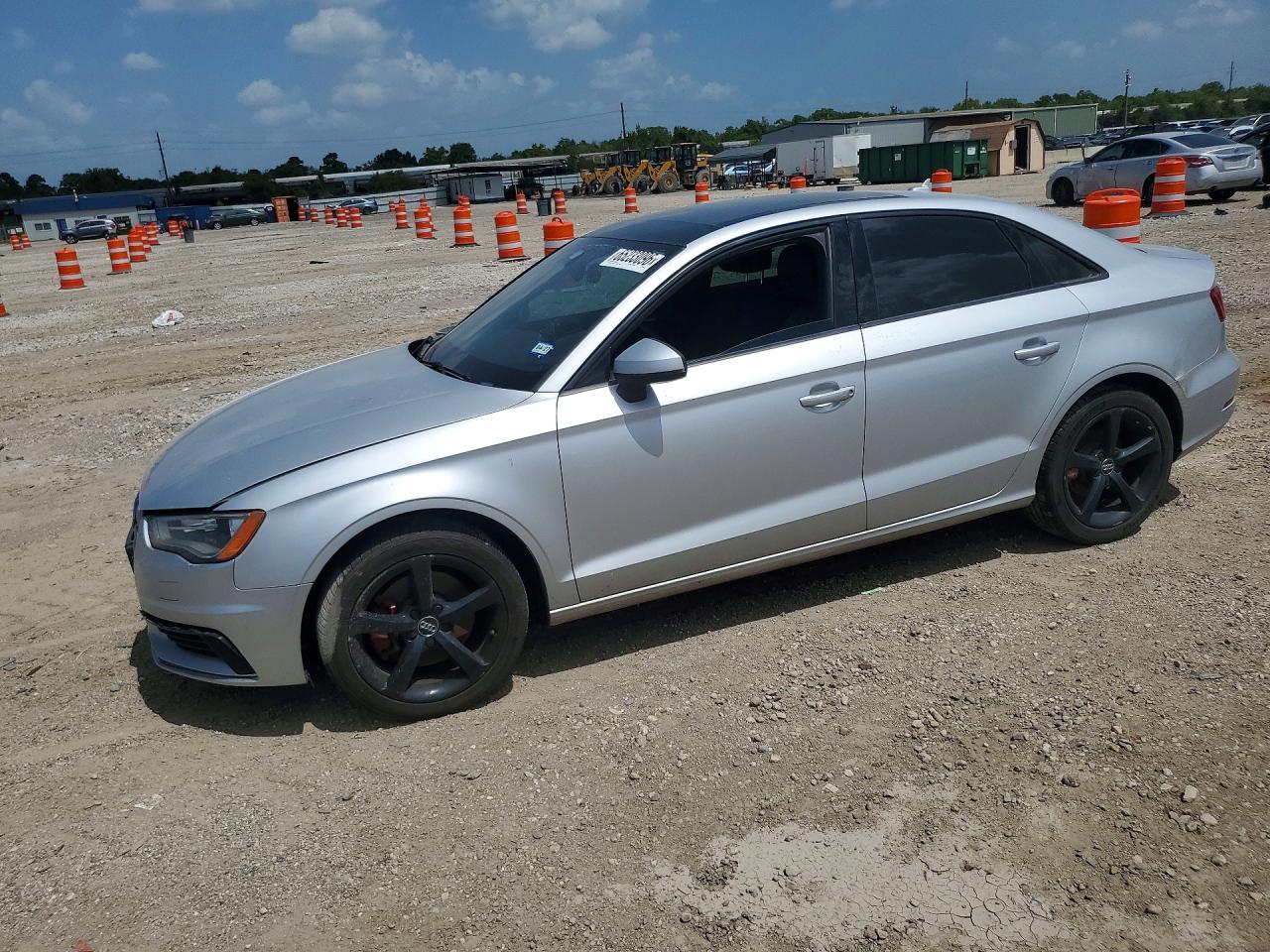 2015 Audi A3 Premium Silver vin: WAUBFGFF0F1001175
