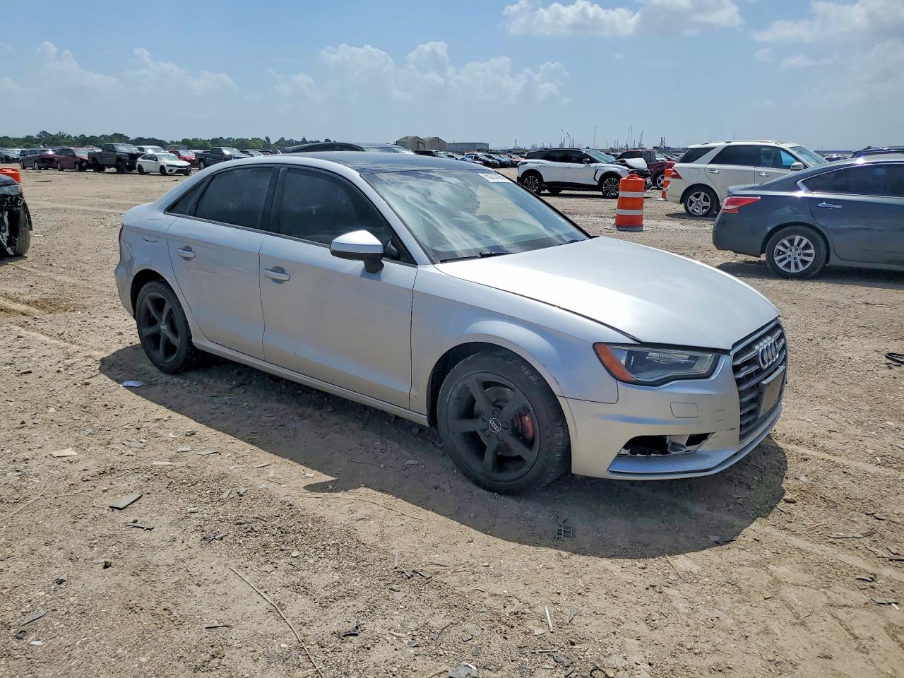 2015 Audi A3 Premium Silver vin: WAUBFGFF0F1001175