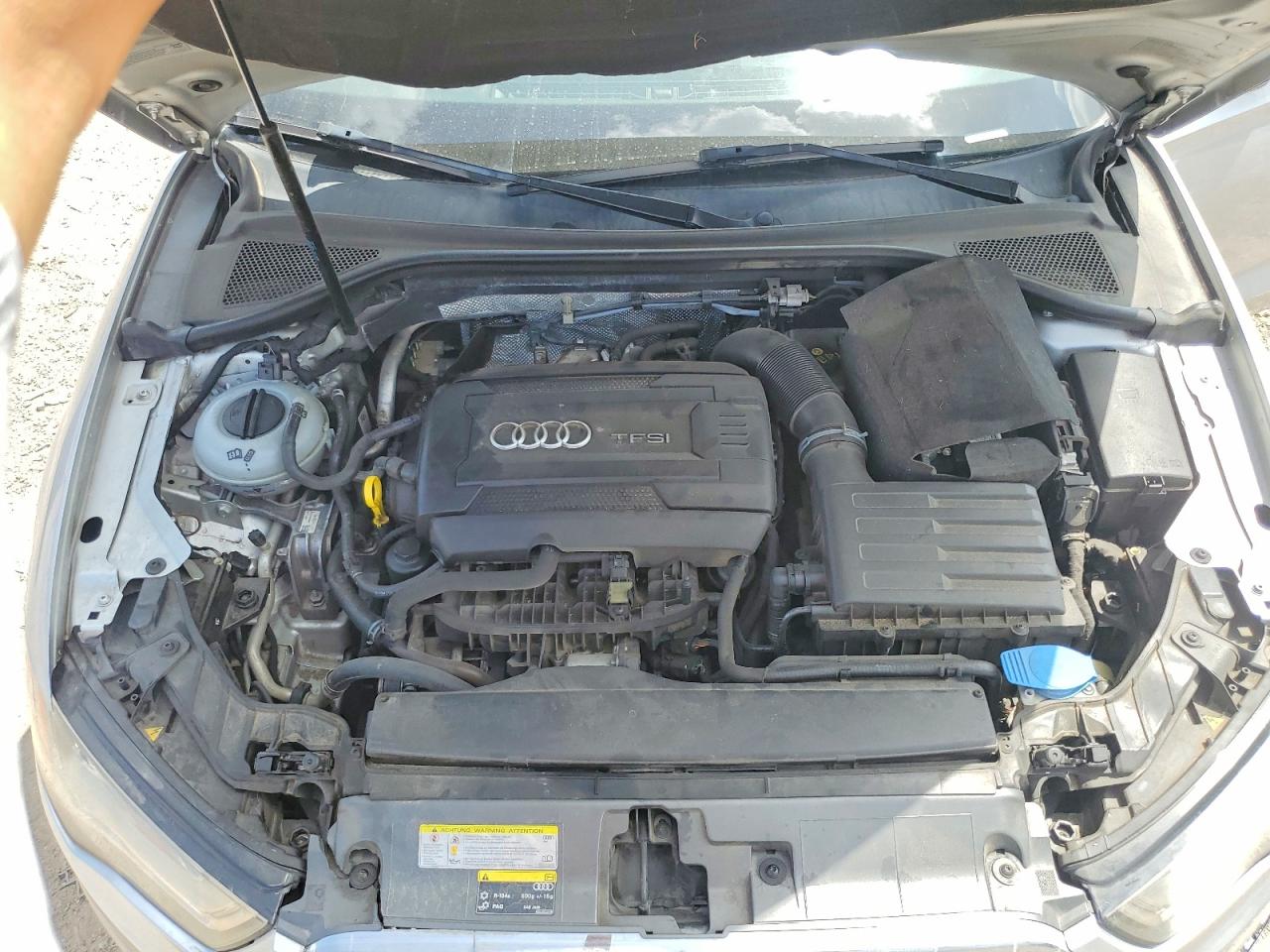 2015 Audi A3 Premium Silver vin: WAUBFGFF0F1001175