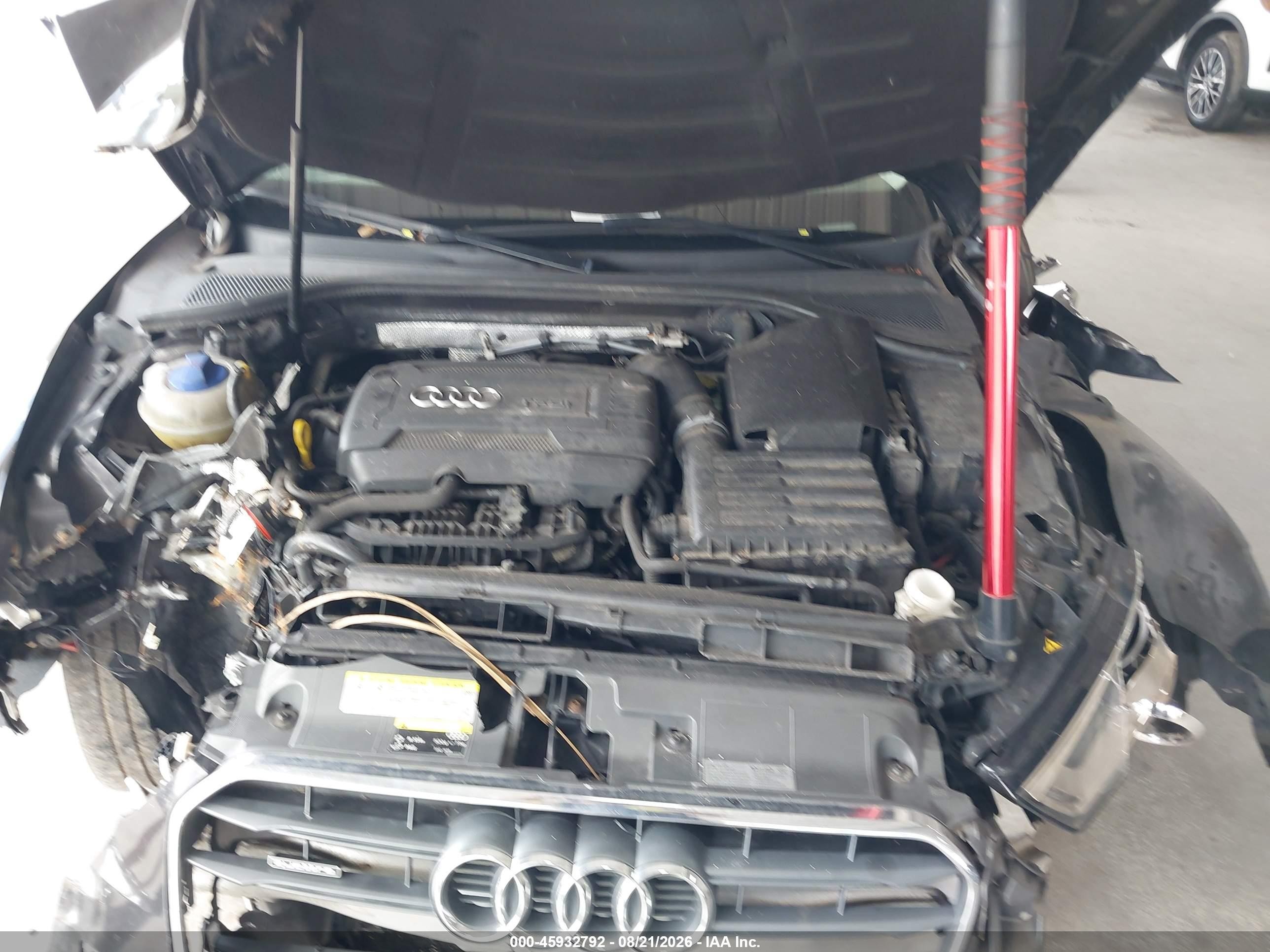 2015 Audi A3 2.0t Premium Black vin: WAUBFGFF0F1088768