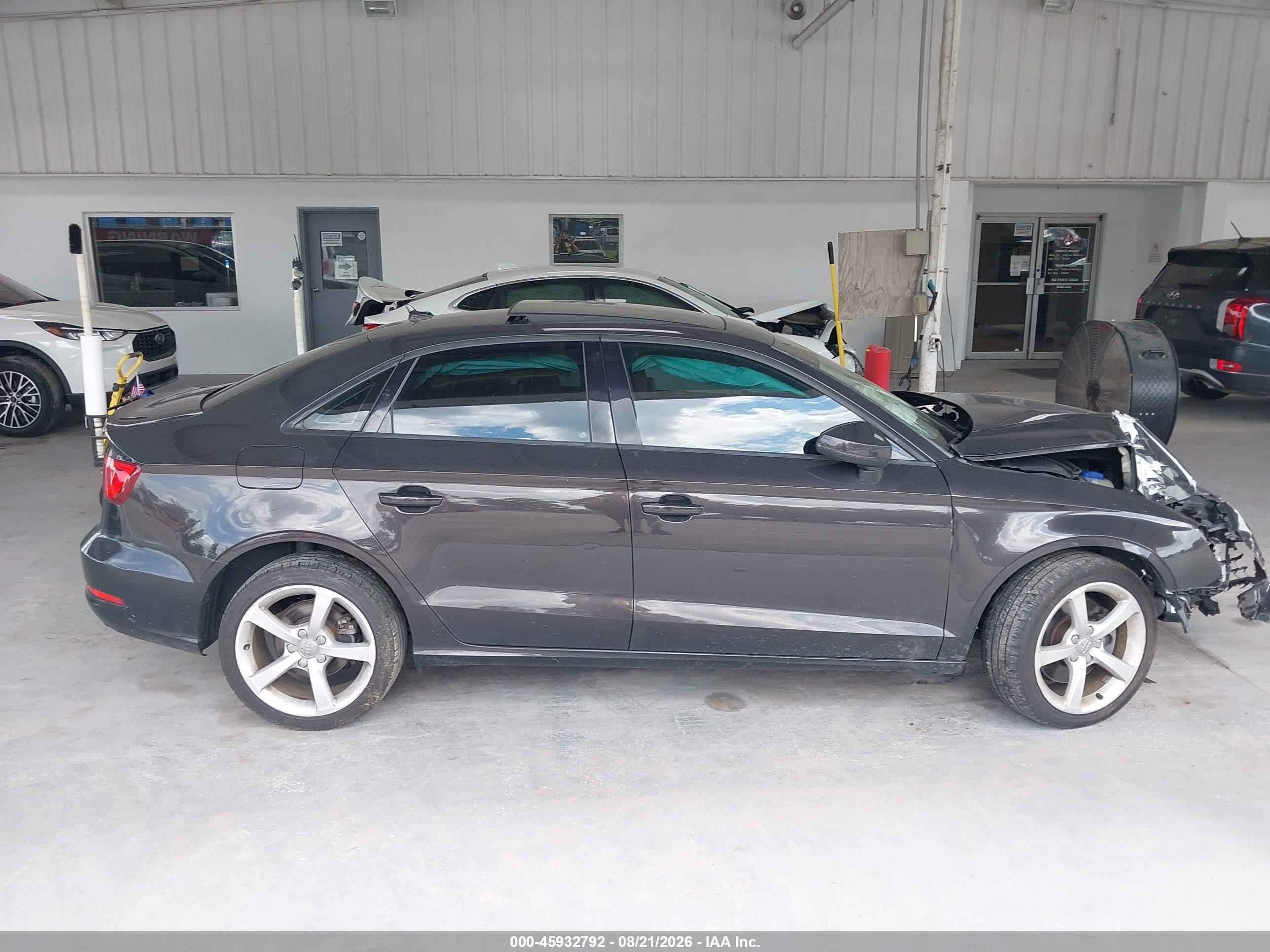 2015 Audi A3 2.0t Premium Black vin: WAUBFGFF0F1088768