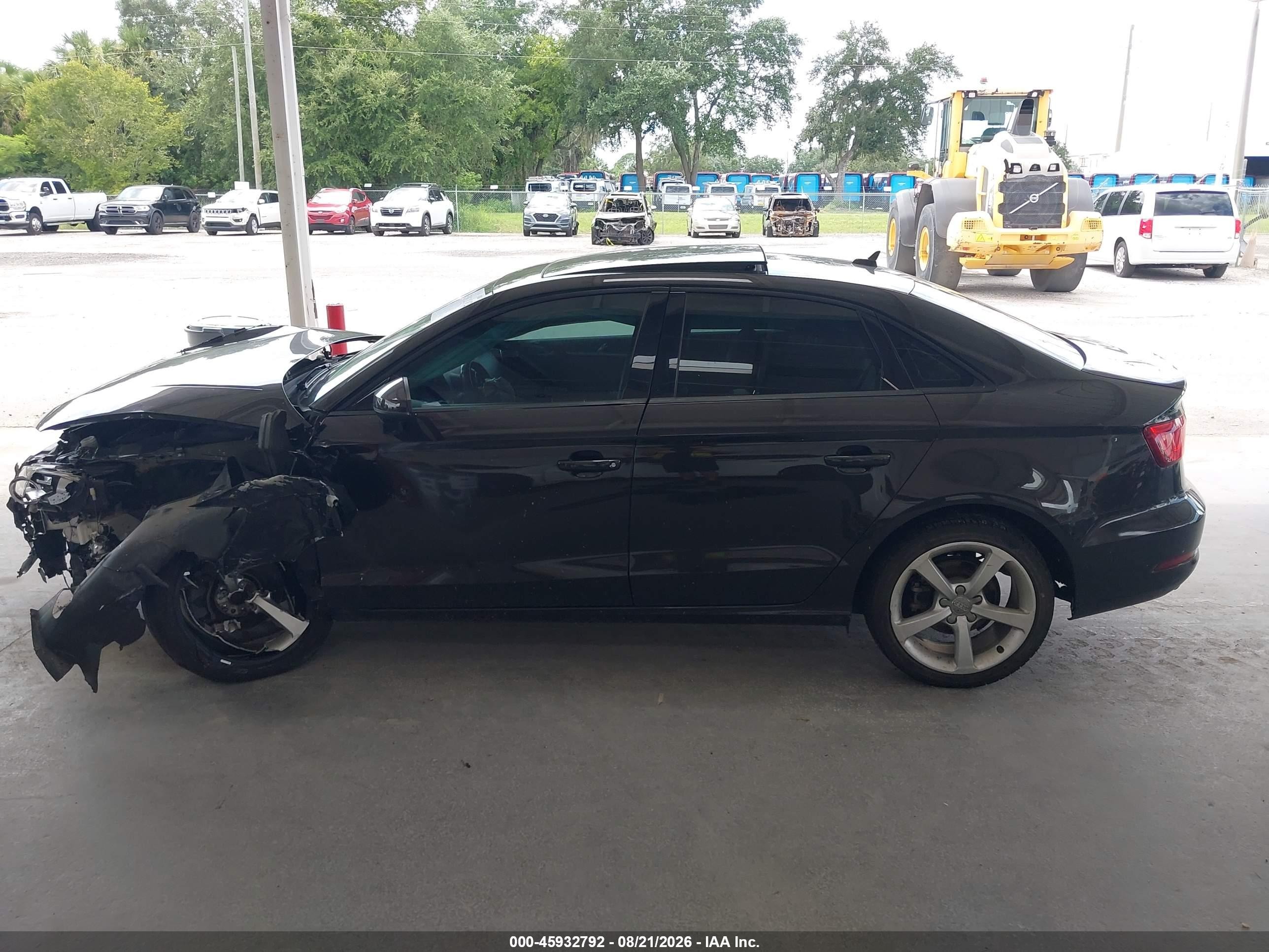 2015 Audi A3 2.0t Premium Black vin: WAUBFGFF0F1088768