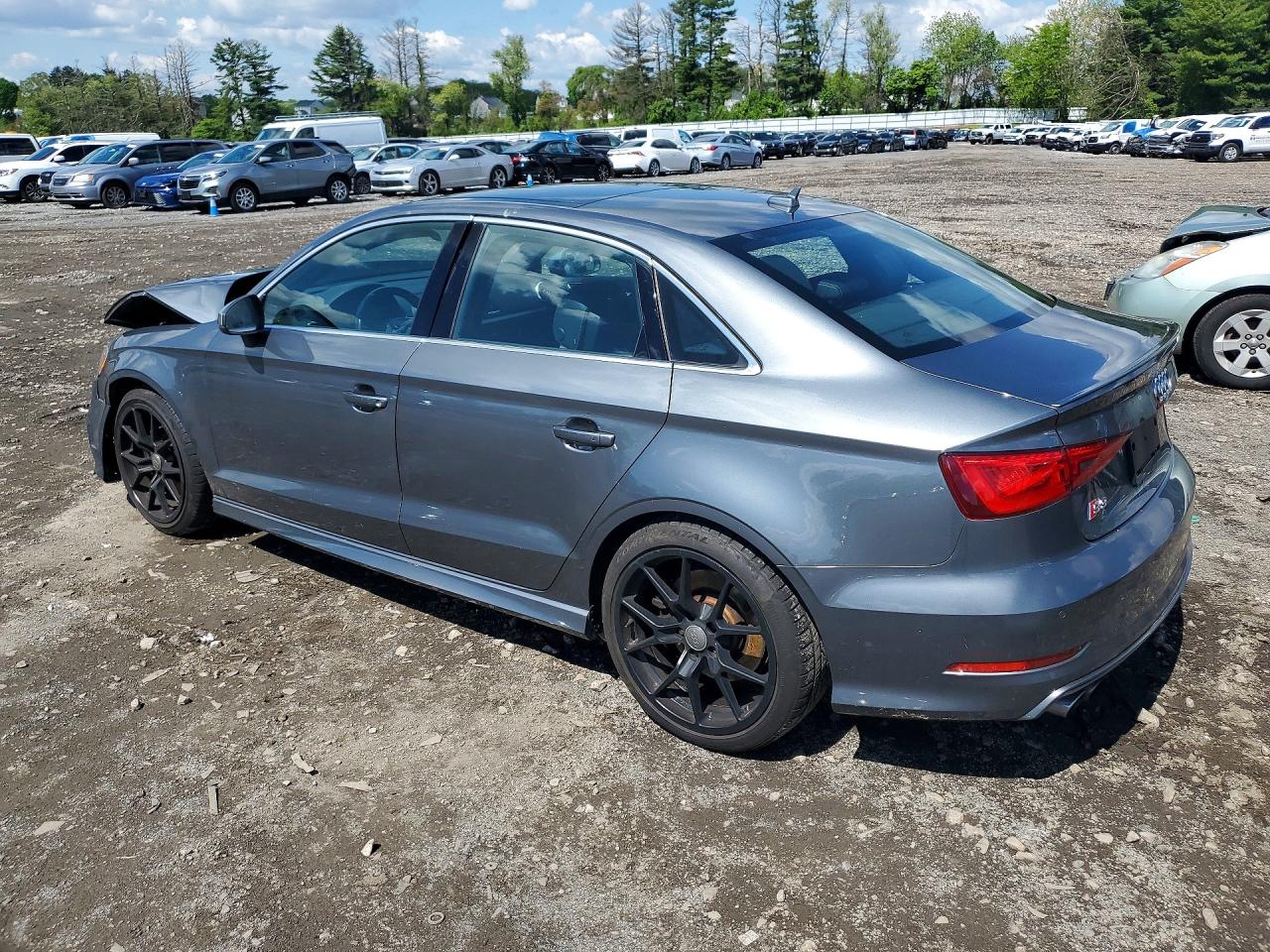 2015 Audi S3 Premium Plus Gray vin: WAUBFGFF0F1093081