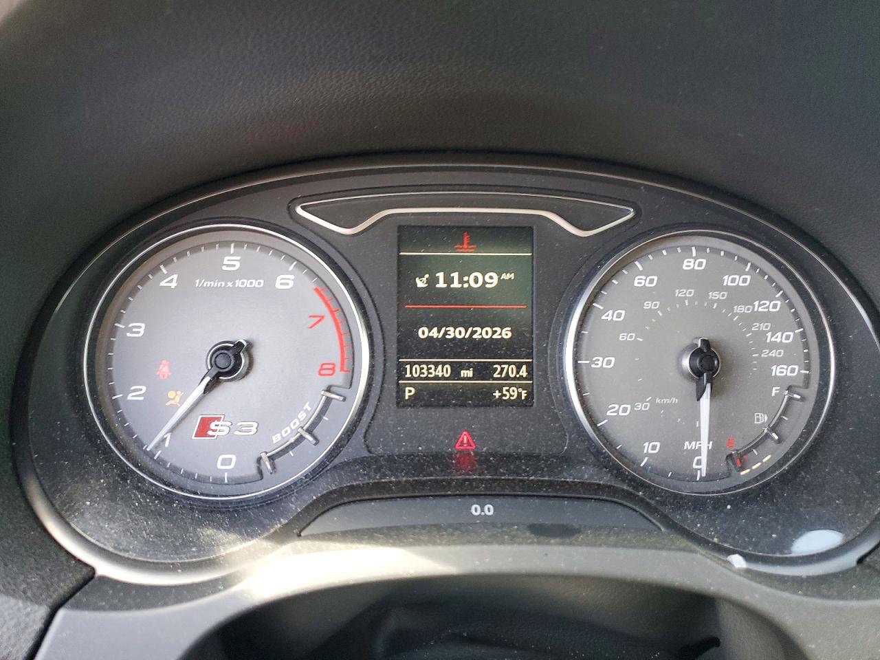 2015 Audi S3 Premium Plus Gray vin: WAUBFGFF0F1093081
